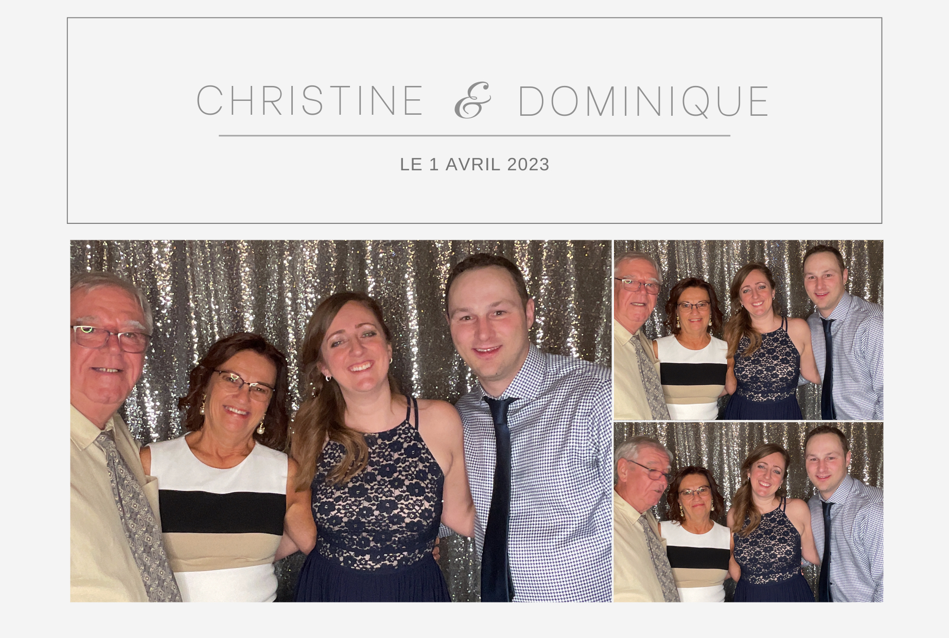 Mariage de Christine & Dominique | View more photos from the event at album.pbooth.red/u/Photobooth-RED/Mariage-de-Christine-Dominique