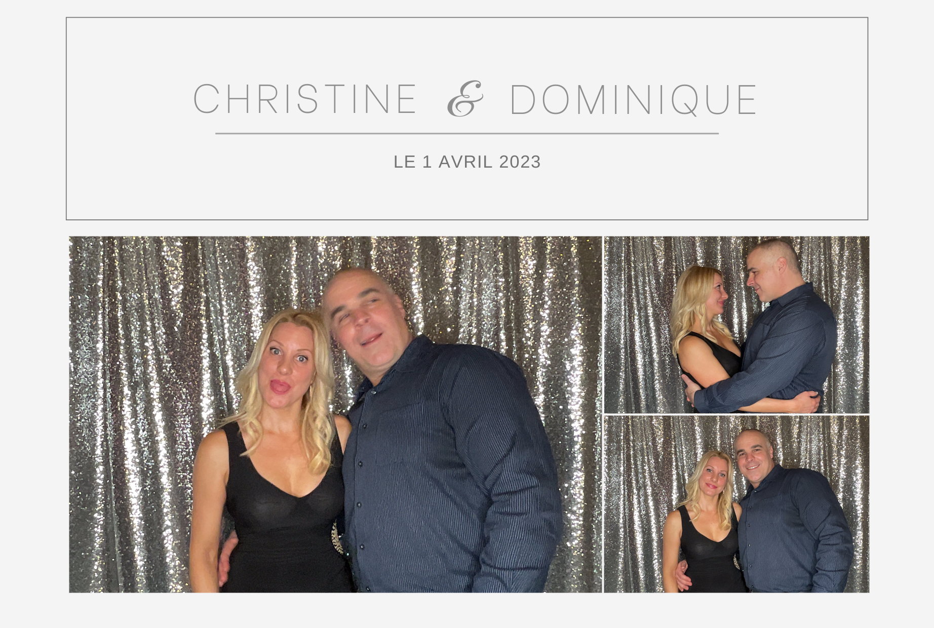 Mariage de Christine & Dominique | View more photos from the event at album.pbooth.red/u/Photobooth-RED/Mariage-de-Christine-Dominique