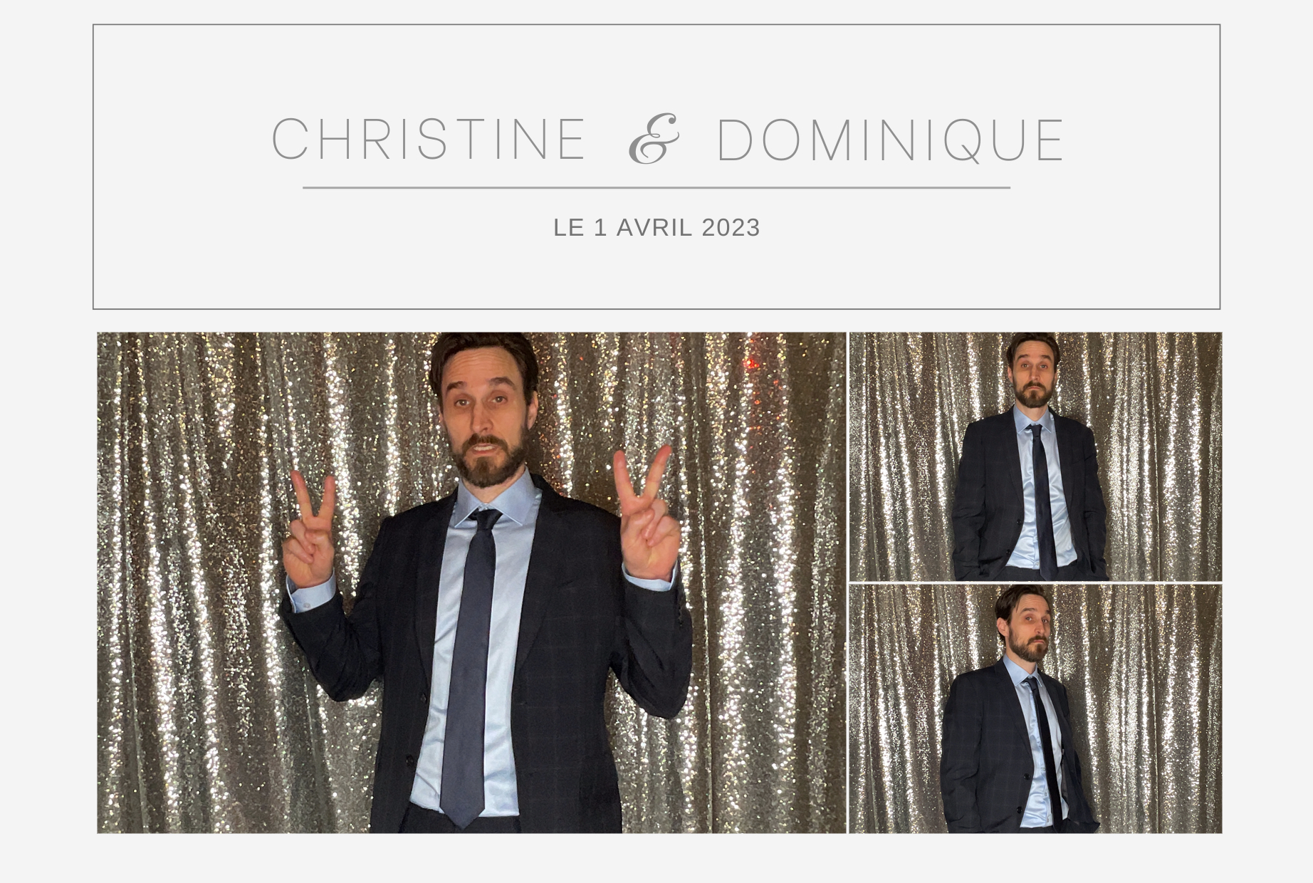 Mariage de Christine & Dominique | View more photos from the event at album.pbooth.red/u/Photobooth-RED/Mariage-de-Christine-Dominique