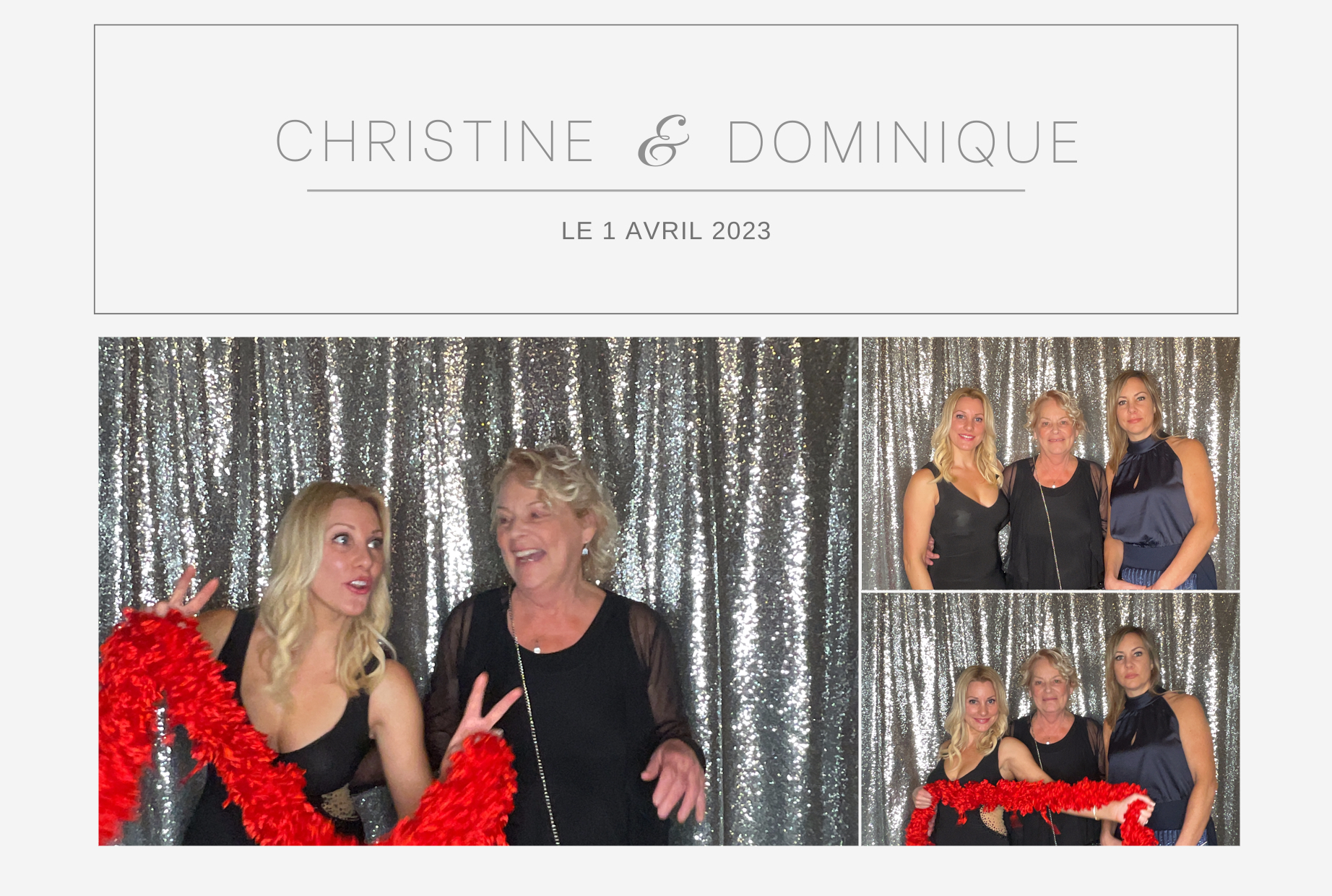 Mariage de Christine & Dominique | View more photos from the event at album.pbooth.red/u/Photobooth-RED/Mariage-de-Christine-Dominique