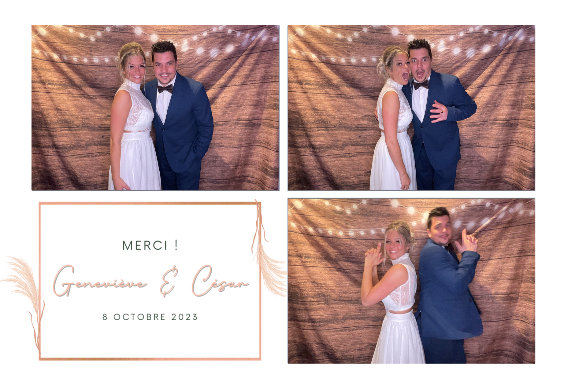 Mariage de Geneviève Et César | View more photos from the event at album.pbooth.red/u/Photobooth-RED/Mariage-de-Geneviève-Et-César