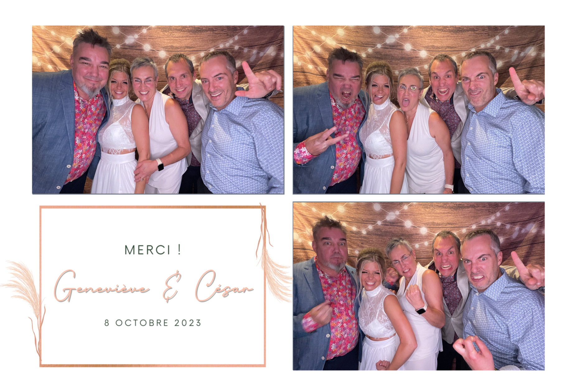 Mariage de Geneviève Et César | View more photos from the event at album.pbooth.red/u/Photobooth-RED/Mariage-de-Geneviève-Et-César
