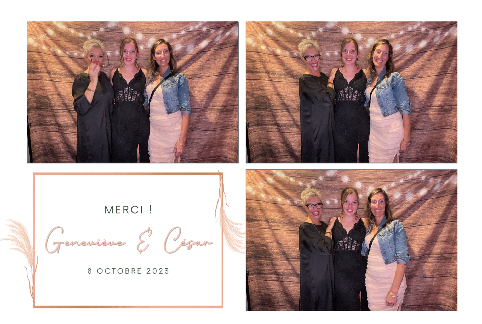 Mariage de Geneviève Et César | View more photos from the event at album.pbooth.red/u/Photobooth-RED/Mariage-de-Geneviève-Et-César