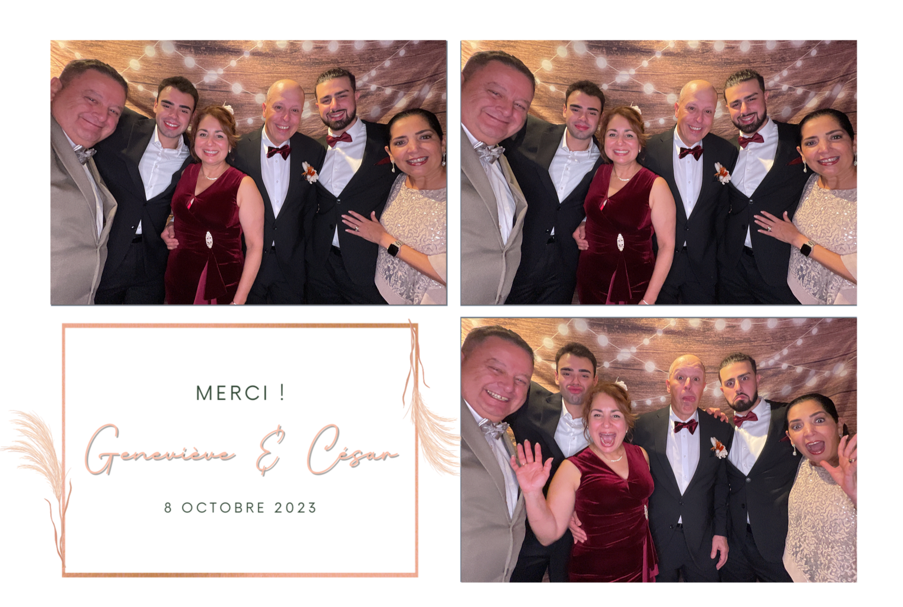 Mariage de Geneviève Et César | View more photos from the event at album.pbooth.red/u/Photobooth-RED/Mariage-de-Geneviève-Et-César