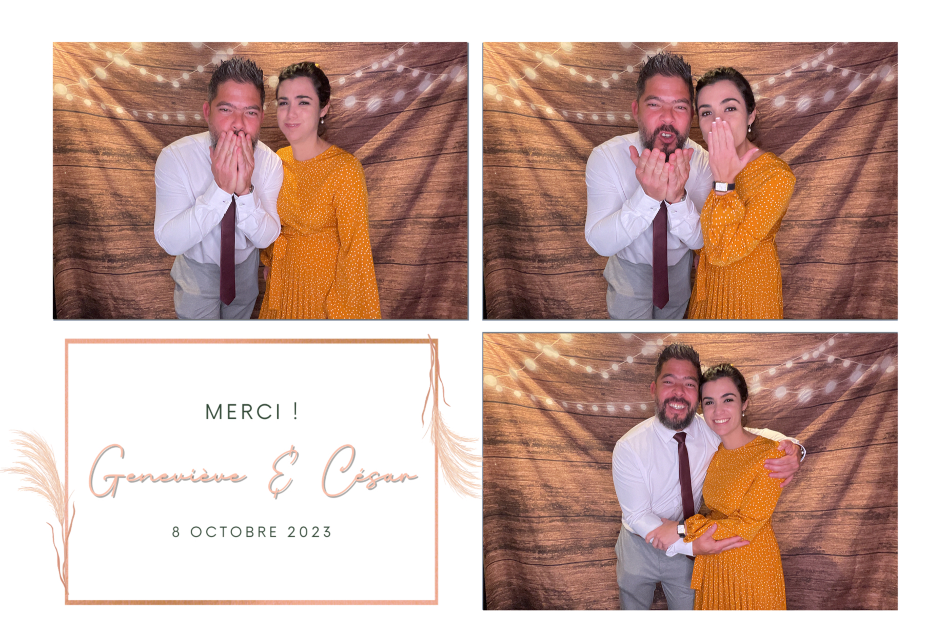 Mariage de Geneviève Et César | View more photos from the event at album.pbooth.red/u/Photobooth-RED/Mariage-de-Geneviève-Et-César