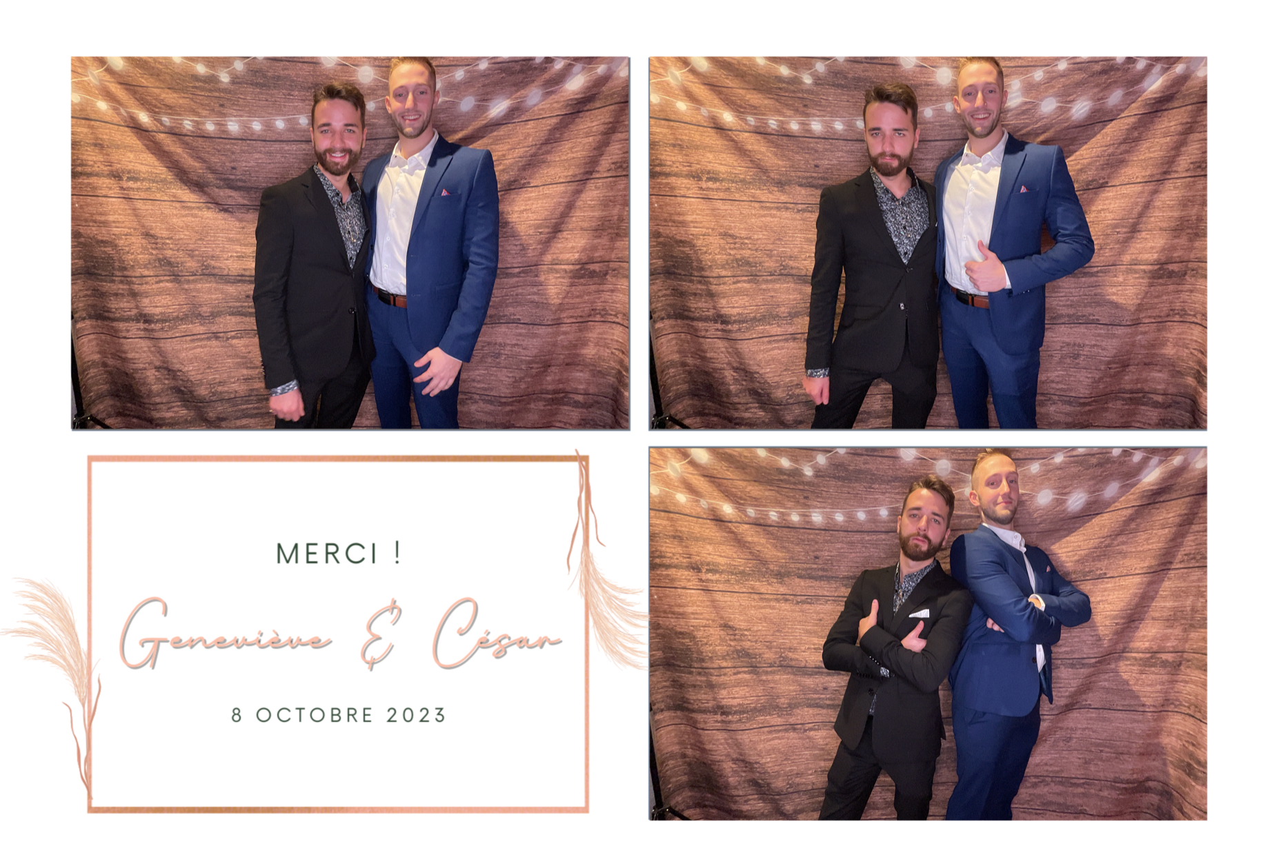 Mariage de Geneviève Et César | View more photos from the event at album.pbooth.red/u/Photobooth-RED/Mariage-de-Geneviève-Et-César