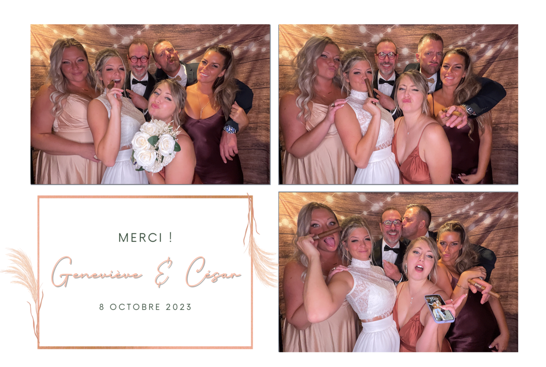 Mariage de Geneviève Et César | View more photos from the event at album.pbooth.red/u/Photobooth-RED/Mariage-de-Geneviève-Et-César