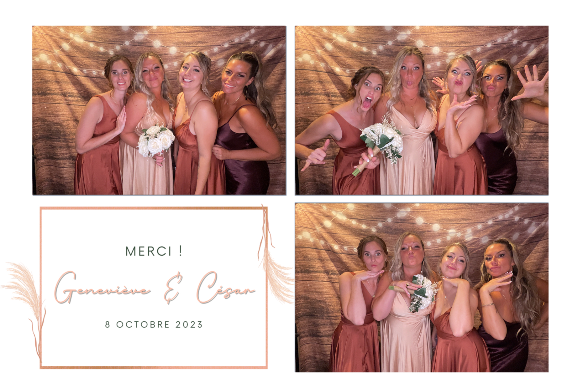 Mariage de Geneviève Et César | View more photos from the event at album.pbooth.red/u/Photobooth-RED/Mariage-de-Geneviève-Et-César