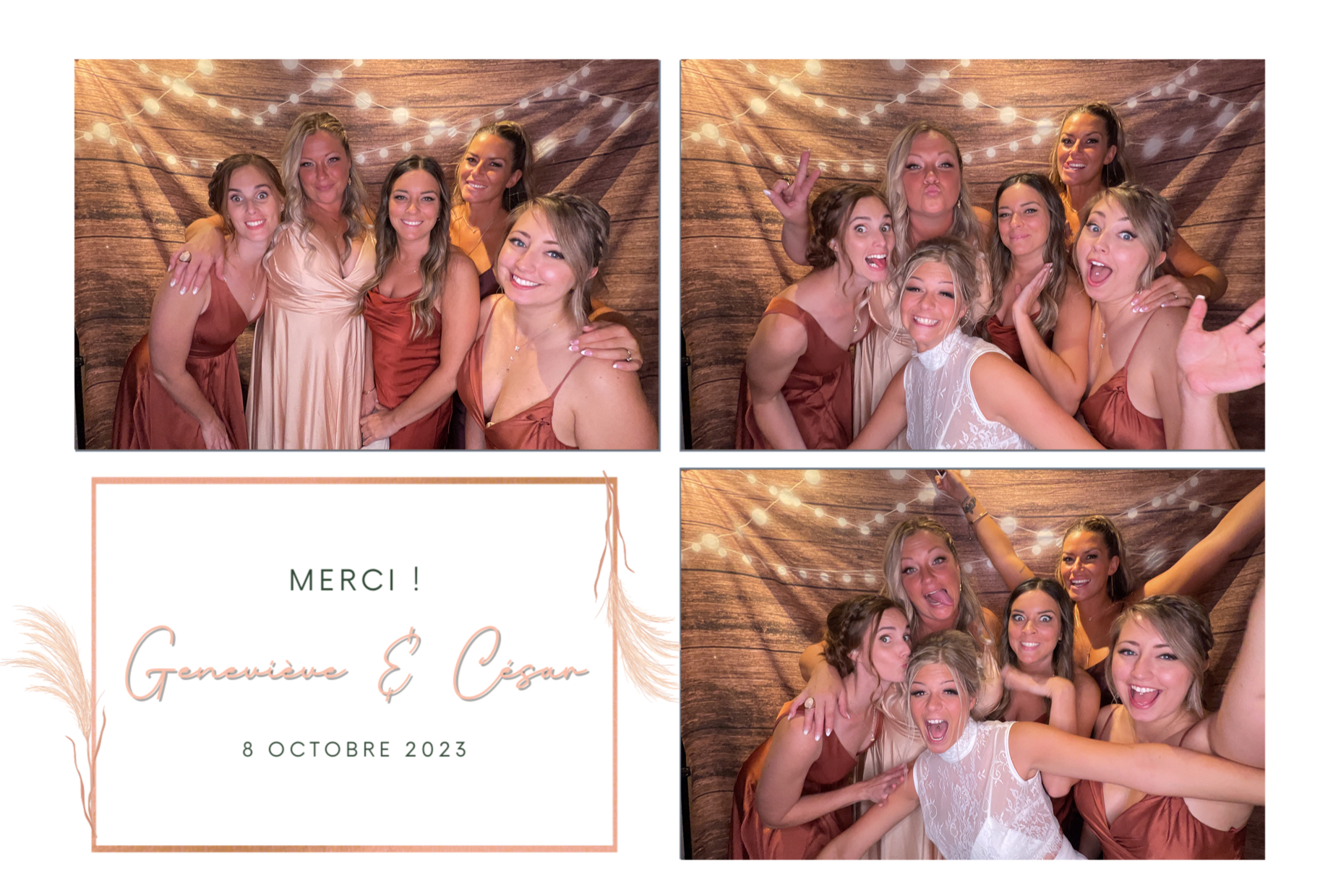 Mariage de Geneviève Et César | View more photos from the event at album.pbooth.red/u/Photobooth-RED/Mariage-de-Geneviève-Et-César