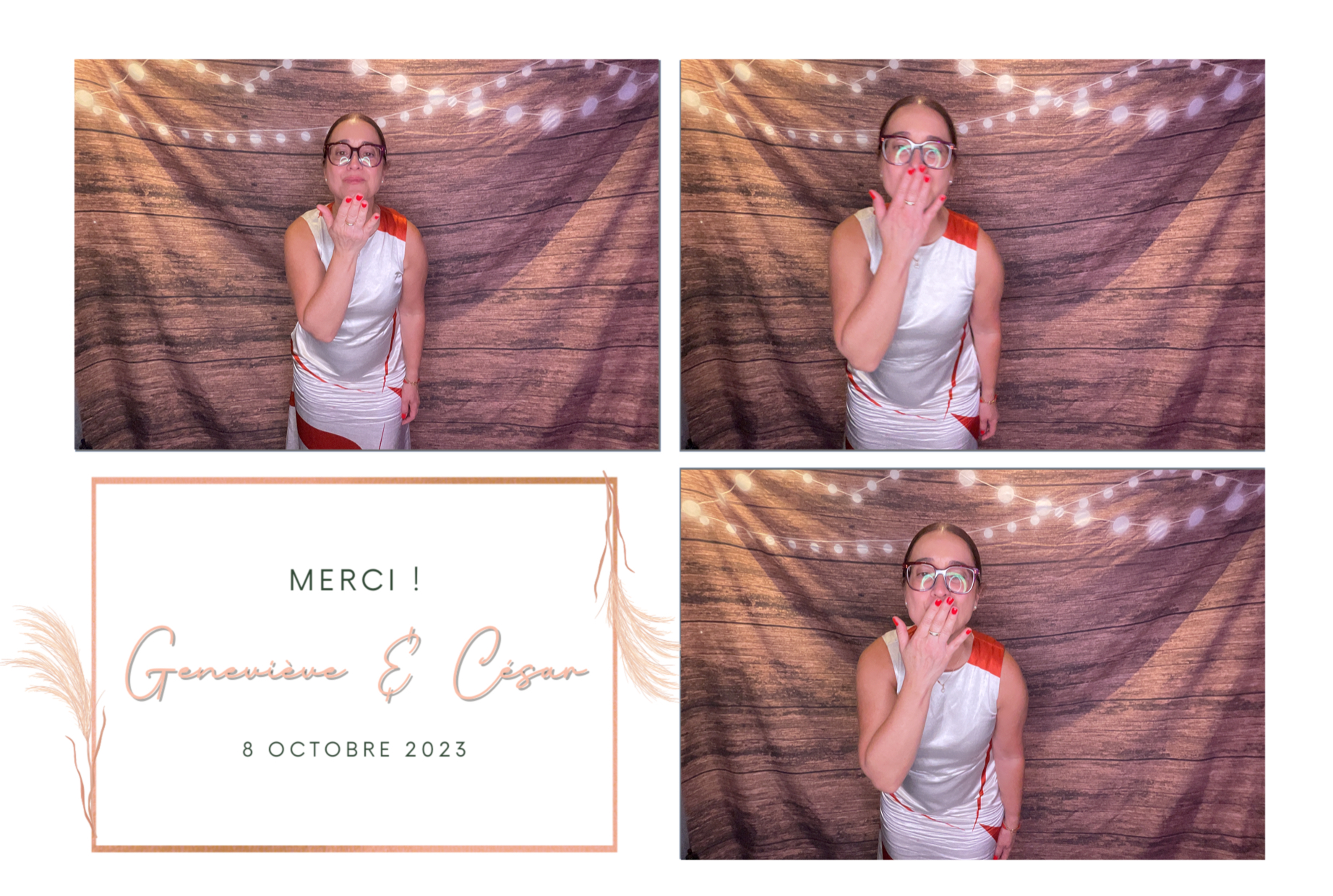 Mariage de Geneviève Et César | View more photos from the event at album.pbooth.red/u/Photobooth-RED/Mariage-de-Geneviève-Et-César