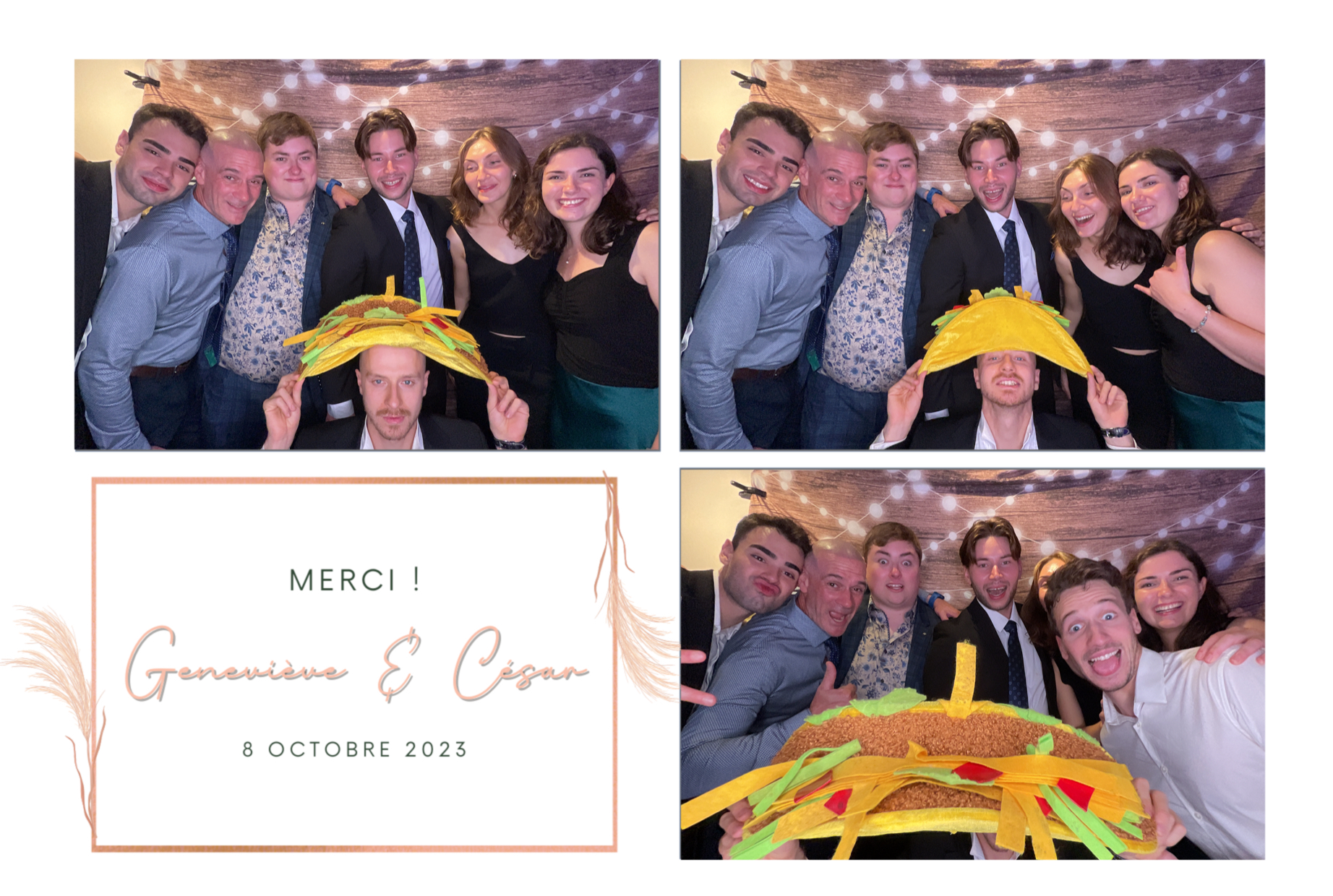 Mariage de Geneviève Et César | View more photos from the event at album.pbooth.red/u/Photobooth-RED/Mariage-de-Geneviève-Et-César