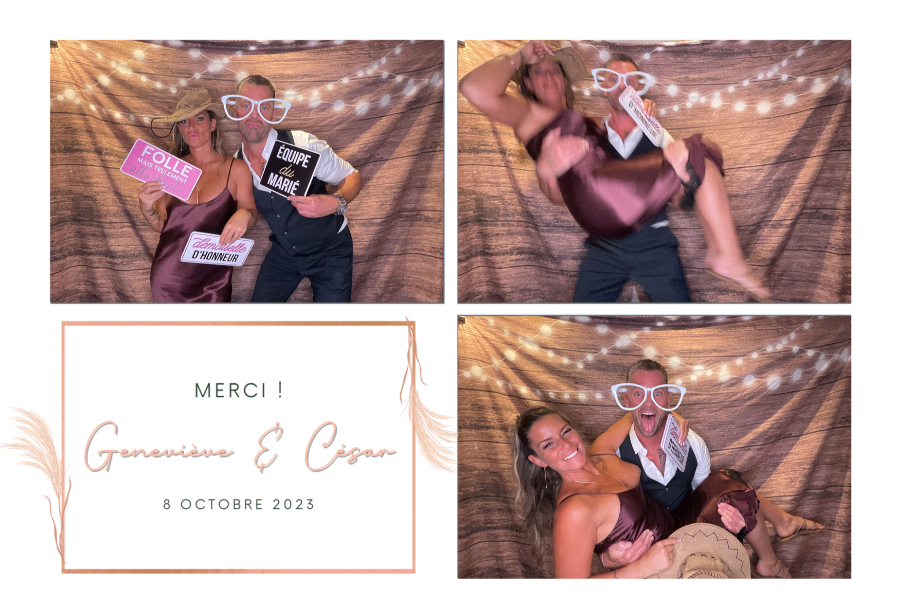 Mariage de Geneviève Et César | View more photos from the event at album.pbooth.red/u/Photobooth-RED/Mariage-de-Geneviève-Et-César