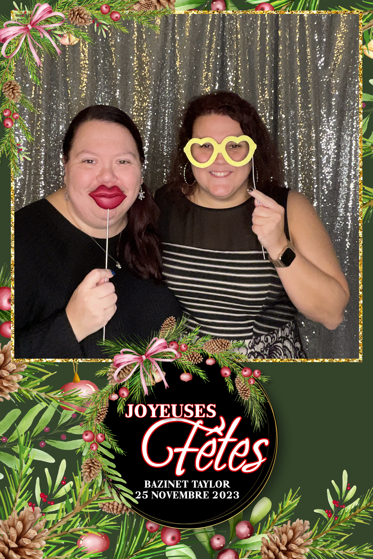 Party des Fêtes Bazinet Taylor 2023 | View more photos from the event at album.pbooth.red/u/Photobooth-RED/Party-des-Fêtes-Bazinet-Taylor-2023