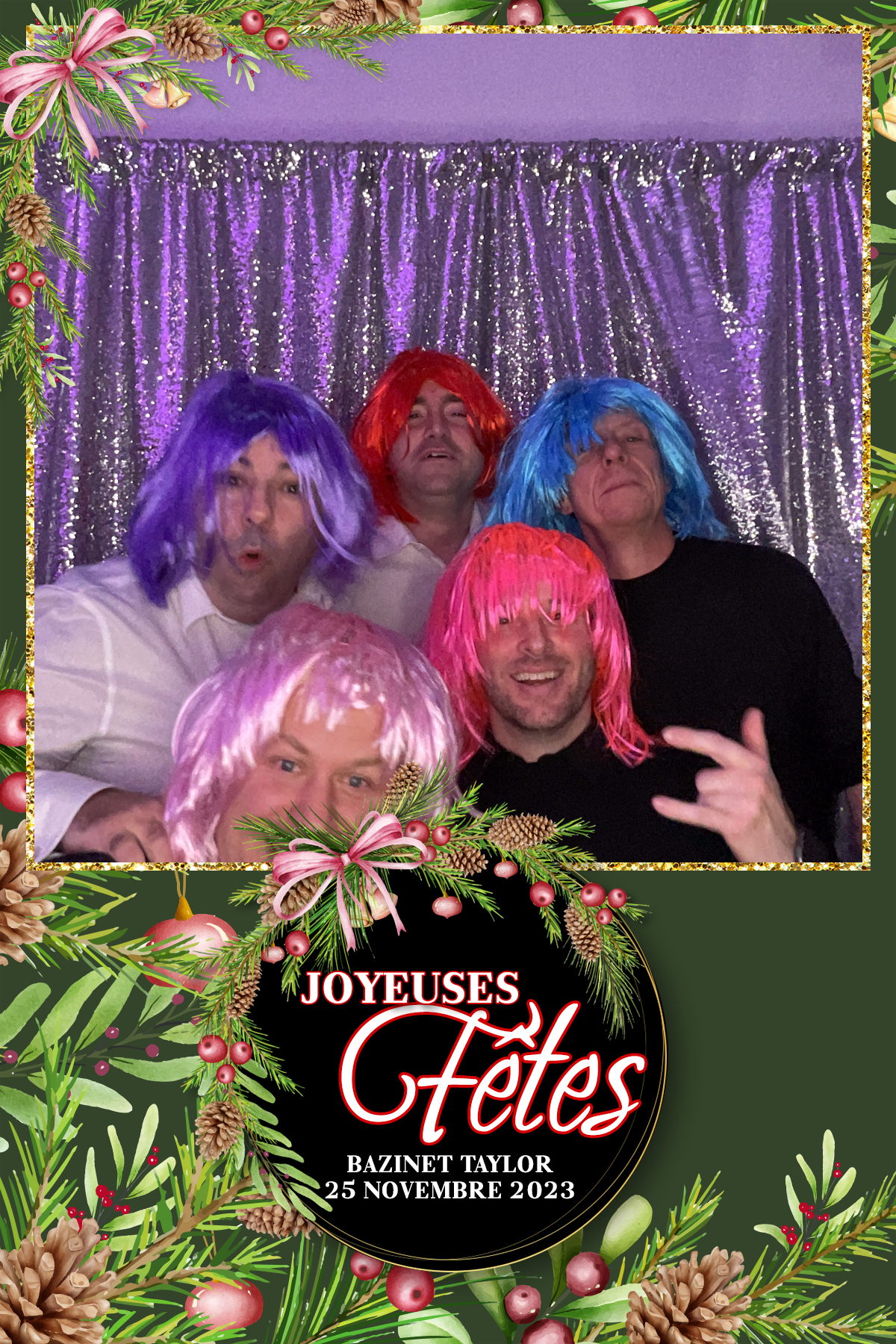 Party des Fêtes Bazinet Taylor 2023 | View more photos from the event at album.pbooth.red/u/Photobooth-RED/Party-des-Fêtes-Bazinet-Taylor-2023