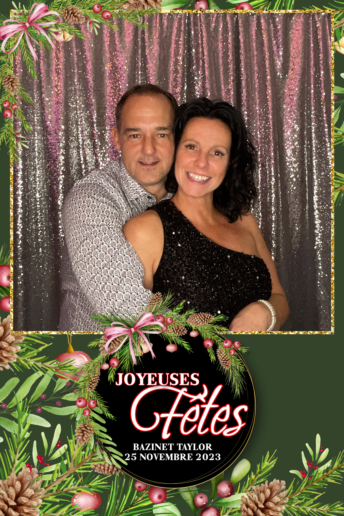 Party des Fêtes Bazinet Taylor 2023 | View more photos from the event at album.pbooth.red/u/Photobooth-RED/Party-des-Fêtes-Bazinet-Taylor-2023