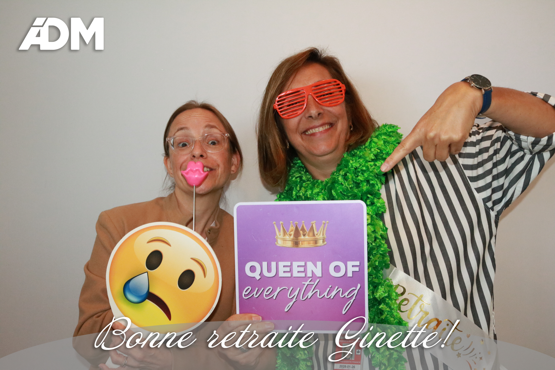 Retraite de Ginette | View more photos from the event at album.pbooth.red/u/Photobooth-RED/Retraite-de-Ginette