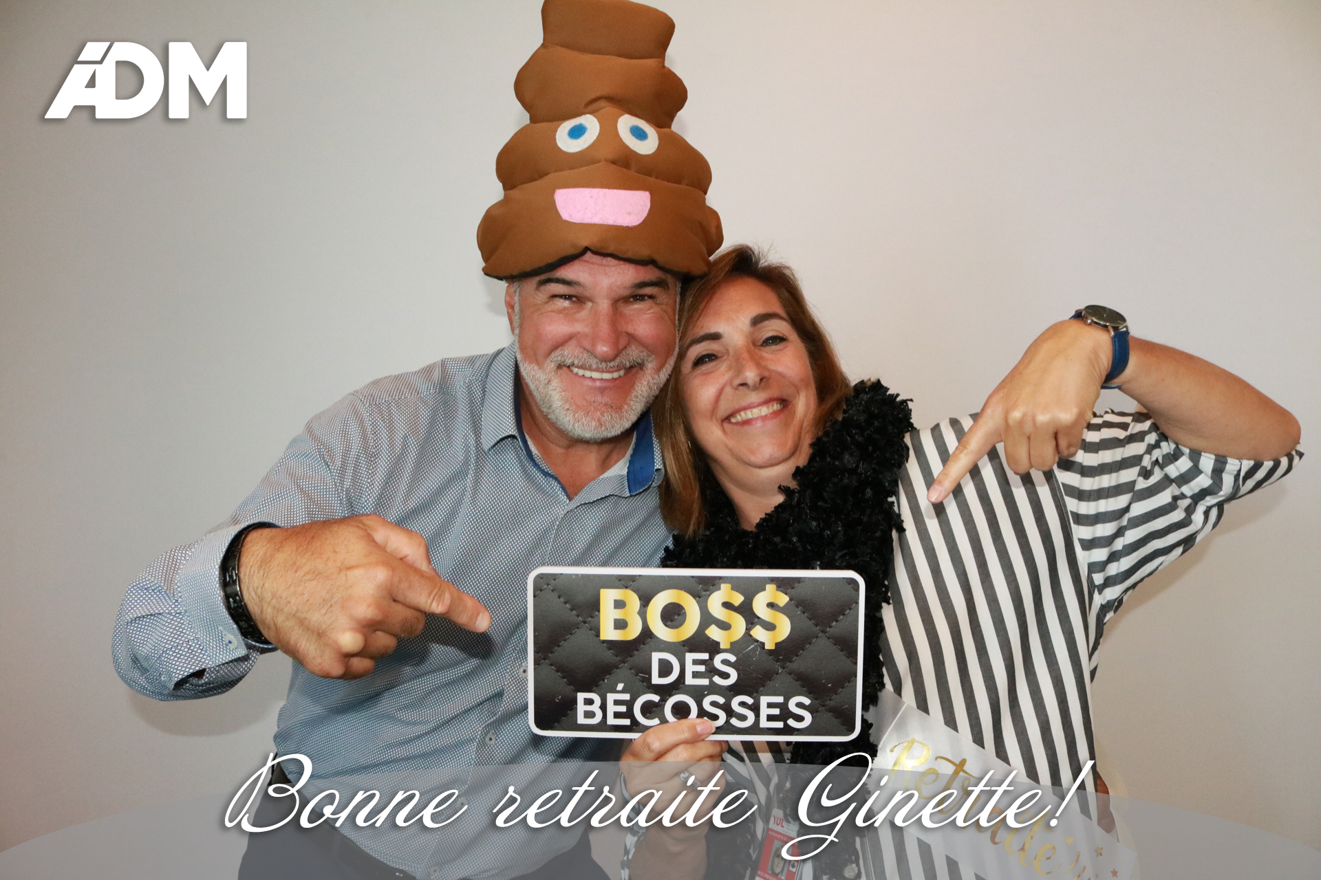 Retraite de Ginette | View more photos from the event at album.pbooth.red/u/Photobooth-RED/Retraite-de-Ginette