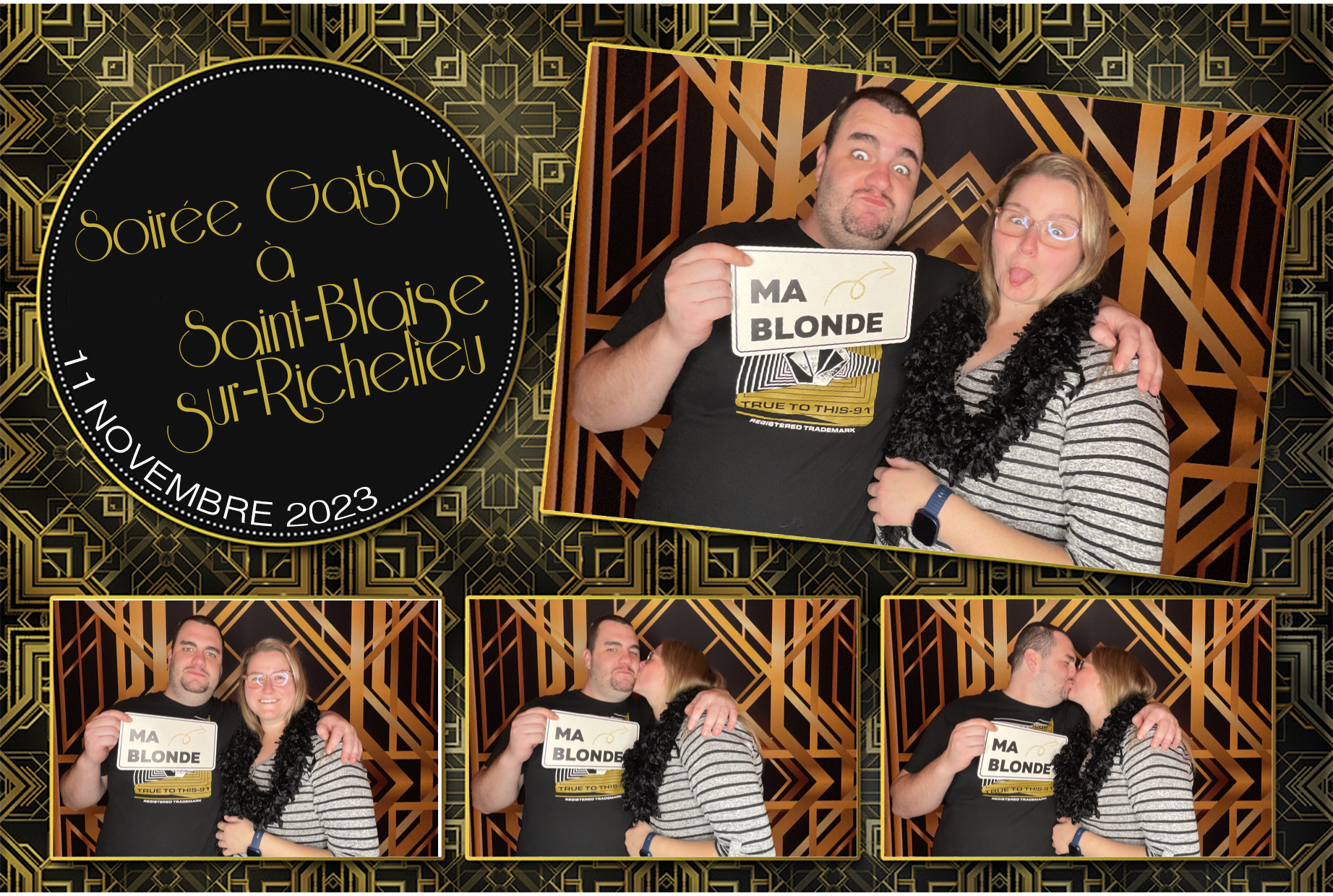 Soirée Gatsby à Saint-Blaise-sur-Richelieu | View more photos from the event at album.pbooth.red/u/Photobooth-RED/Soirée-Gatsby-à-Saint-Blaise-sur-Richelieu