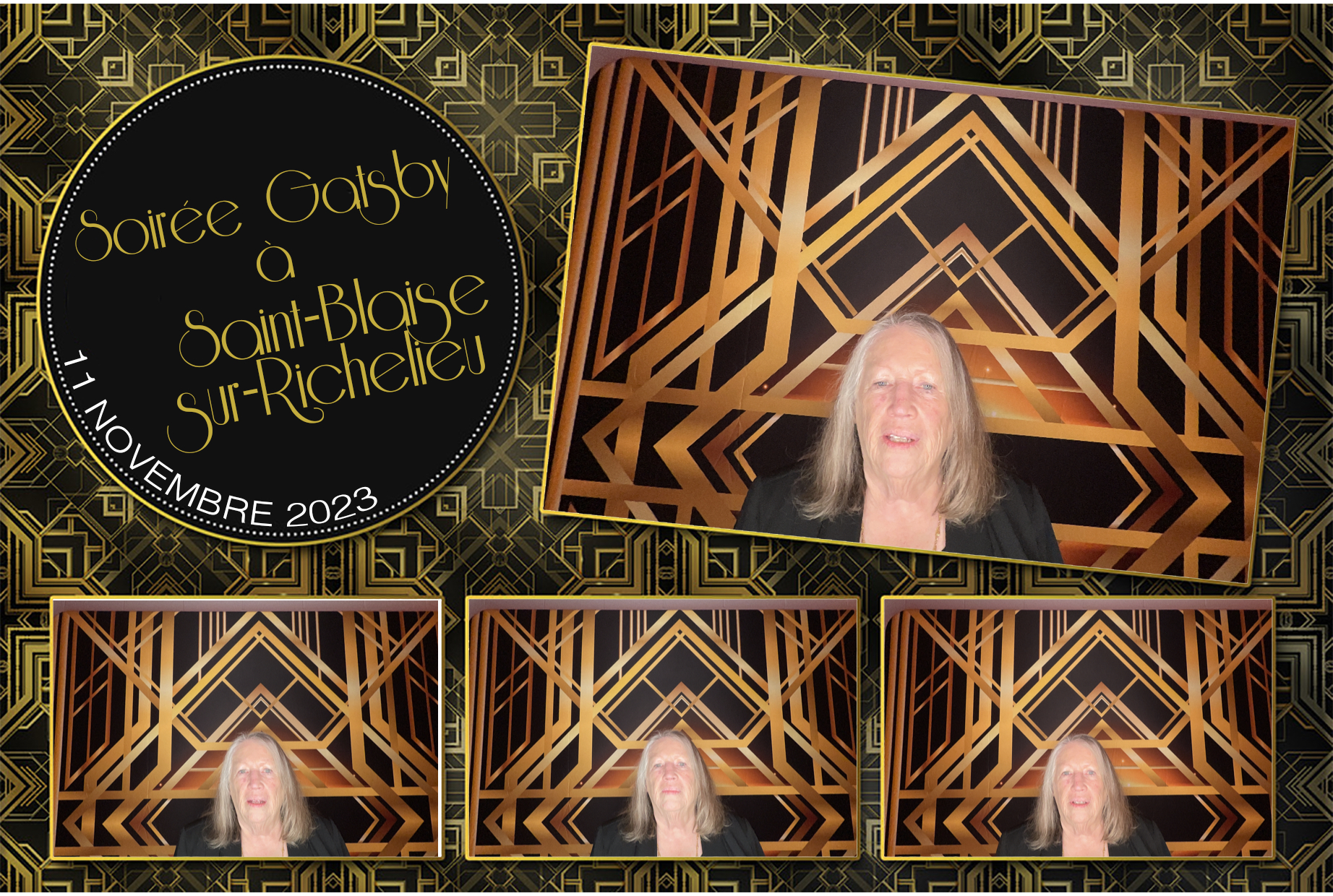 Soirée Gatsby à Saint-Blaise-sur-Richelieu | View more photos from the event at album.pbooth.red/u/Photobooth-RED/Soirée-Gatsby-à-Saint-Blaise-sur-Richelieu