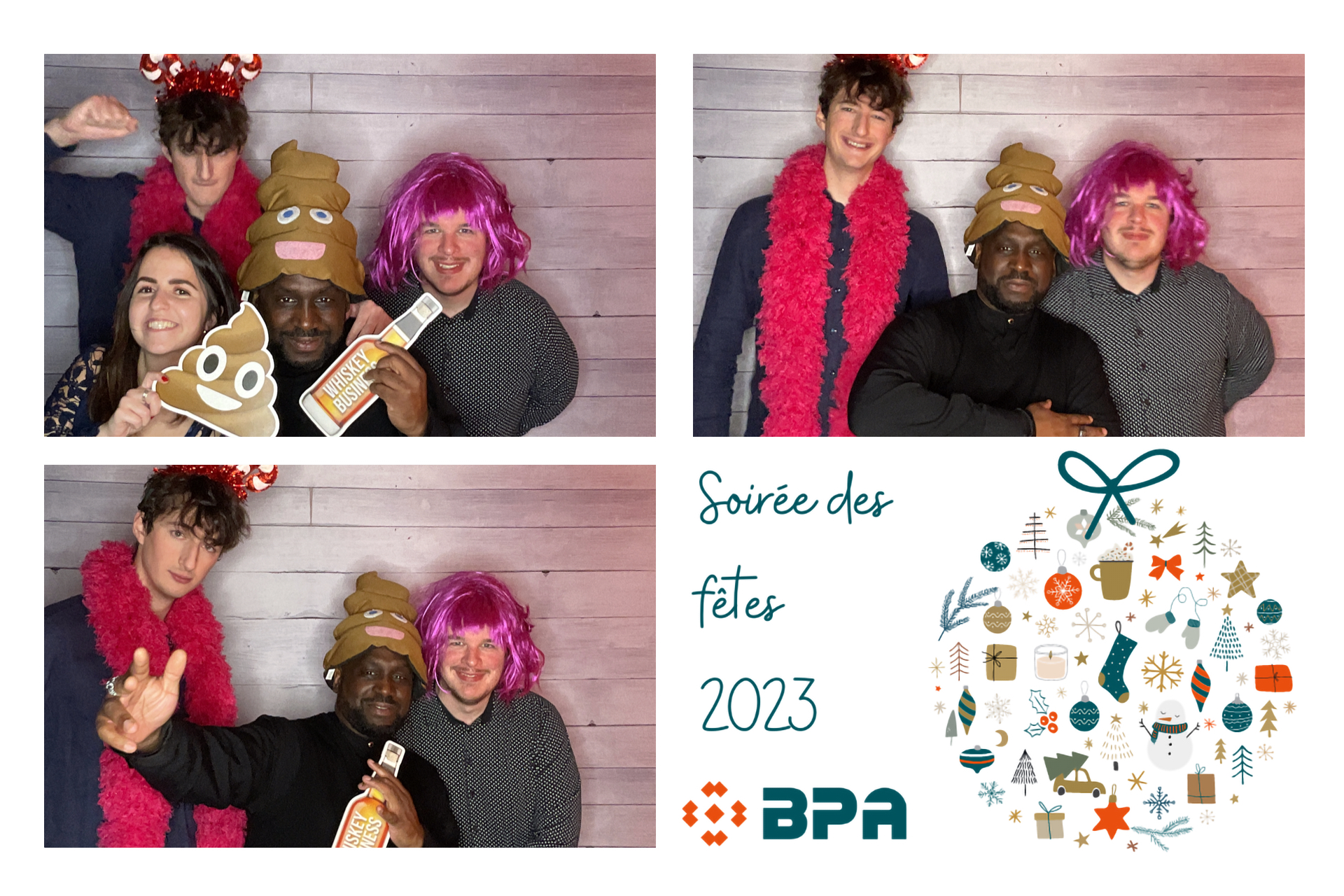 Soirée des fêtes BPA 2023 | View more photos from the event at album.pbooth.red/u/Photobooth-RED/Soirée-des-fêtes-BPA-2023