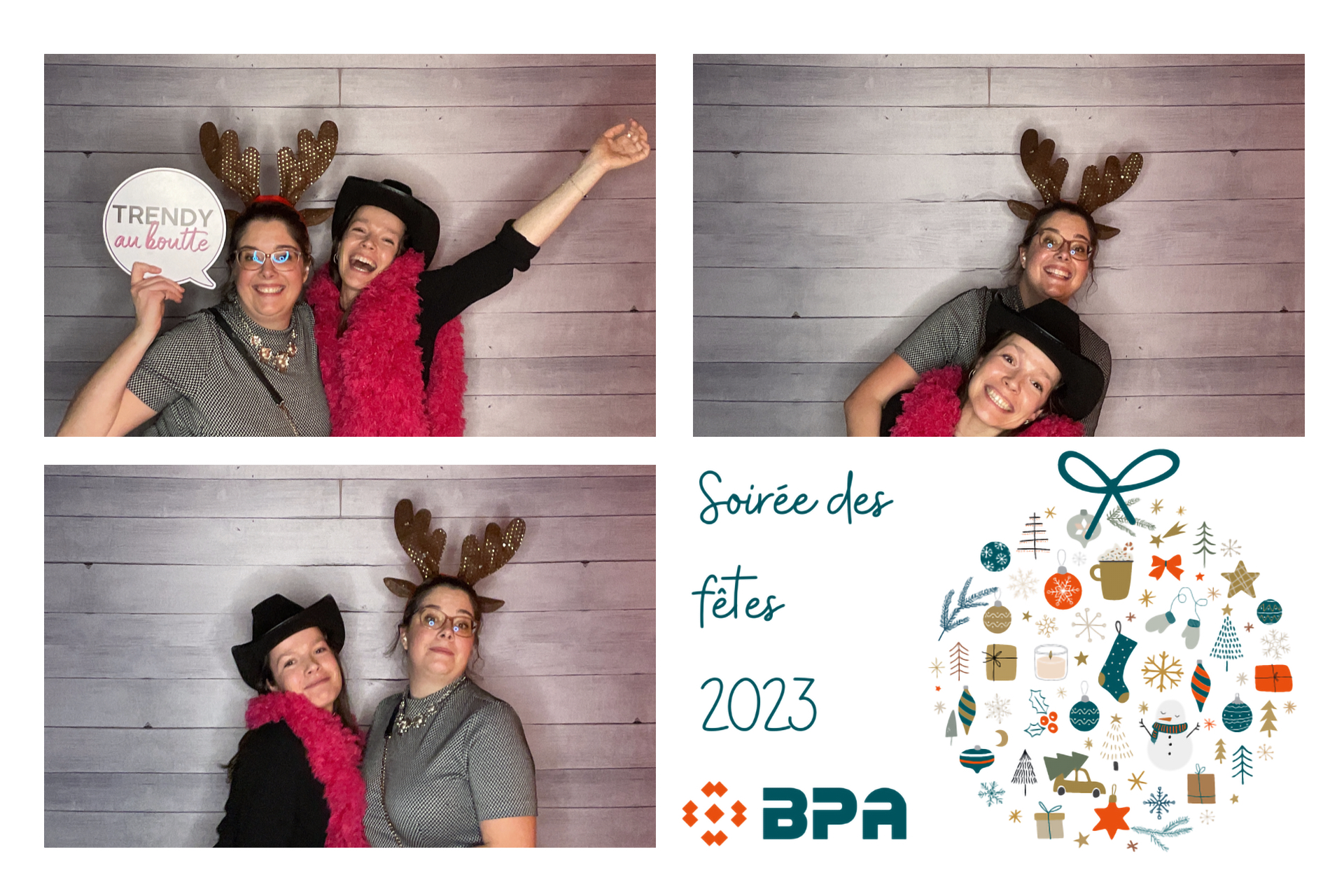 Soirée des fêtes BPA 2023 | View more photos from the event at album.pbooth.red/u/Photobooth-RED/Soirée-des-fêtes-BPA-2023