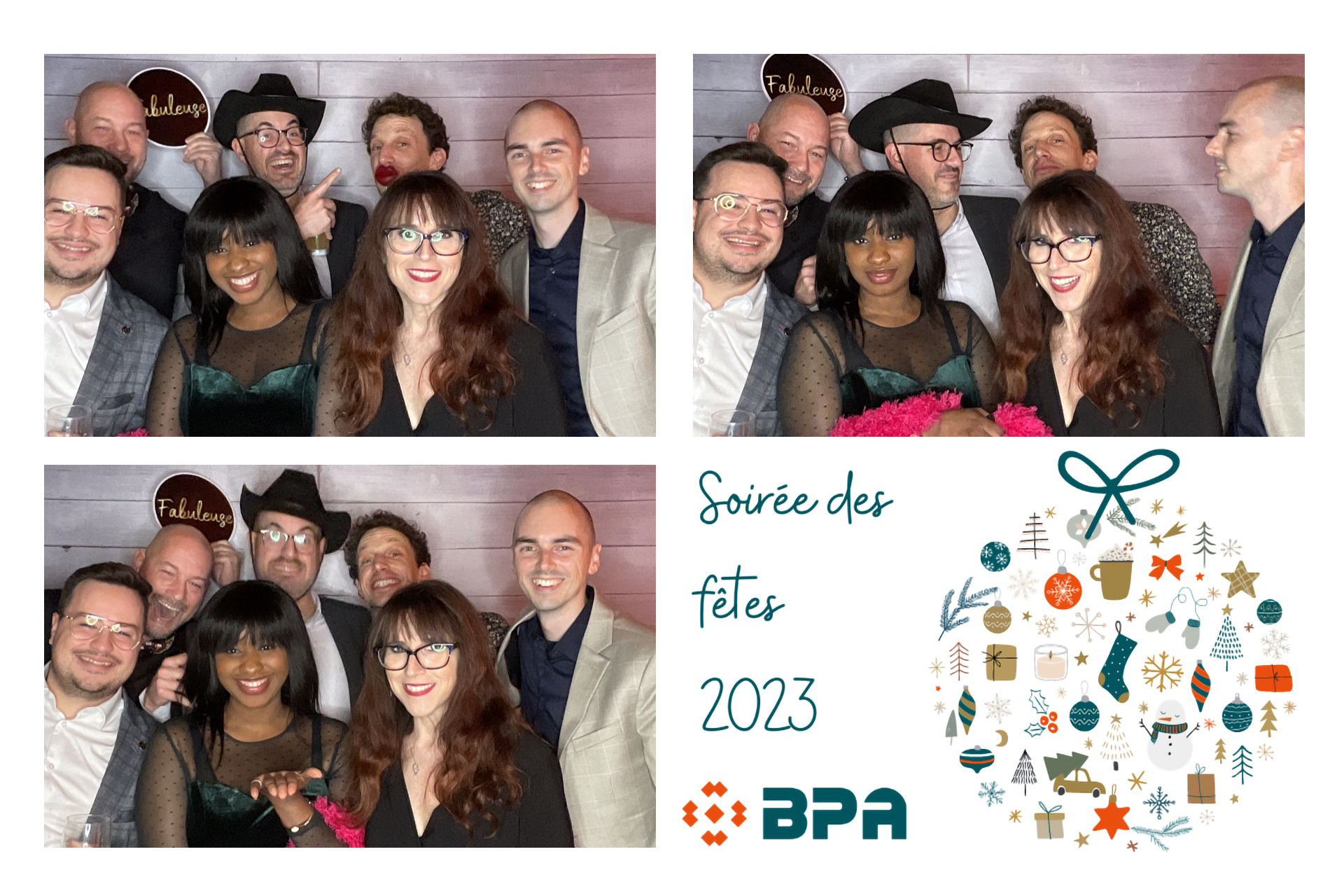 Soirée des fêtes BPA 2023 | View more photos from the event at album.pbooth.red/u/Photobooth-RED/Soirée-des-fêtes-BPA-2023