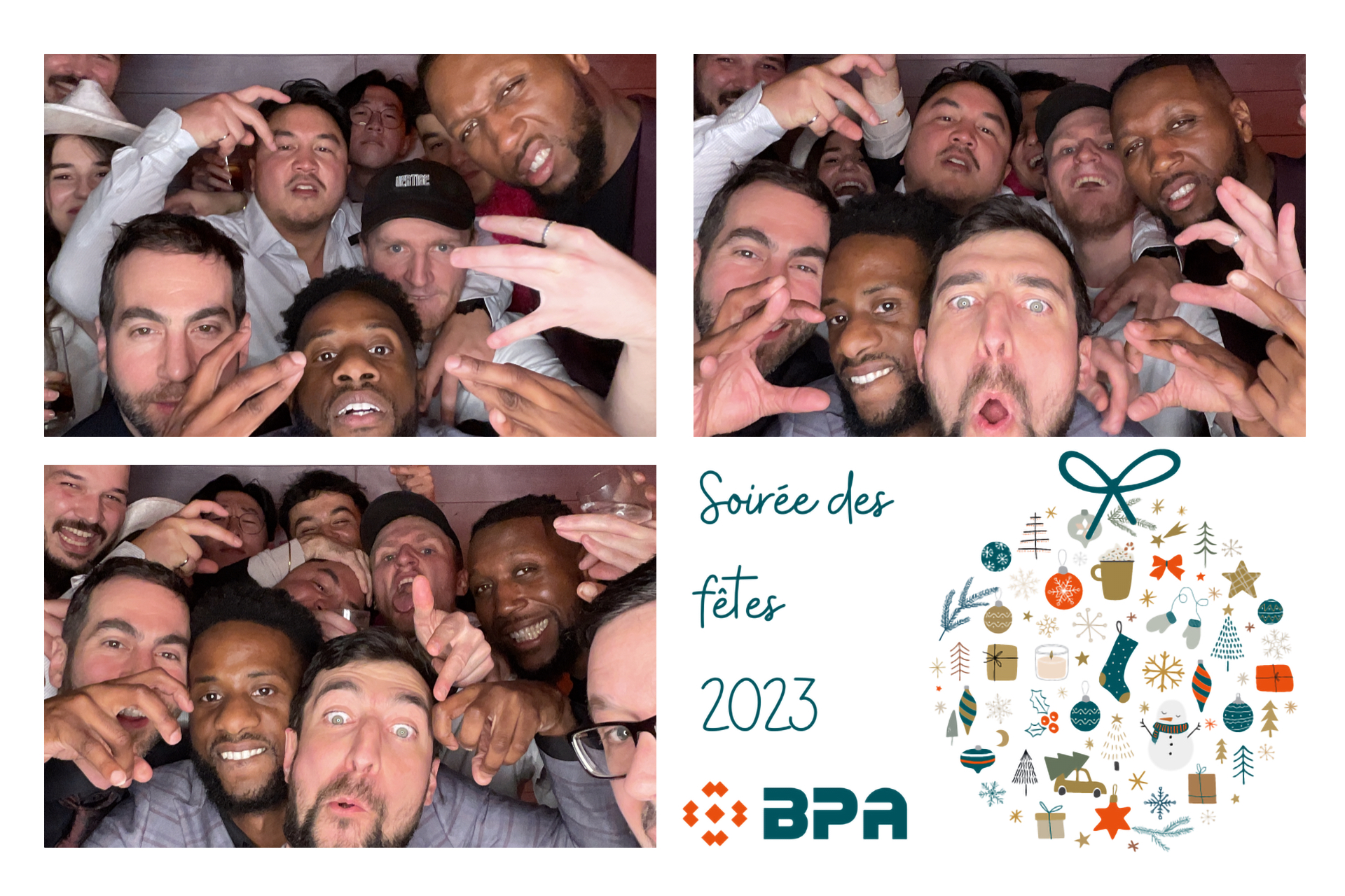 Soirée des fêtes BPA 2023 | View more photos from the event at album.pbooth.red/u/Photobooth-RED/Soirée-des-fêtes-BPA-2023