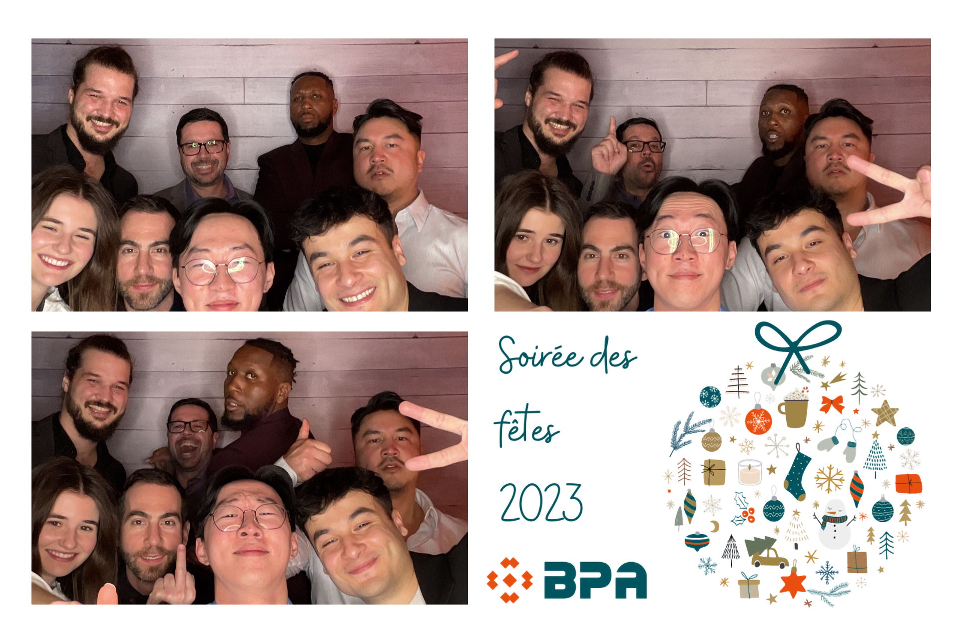 Soirée des fêtes BPA 2023 | View more photos from the event at album.pbooth.red/u/Photobooth-RED/Soirée-des-fêtes-BPA-2023