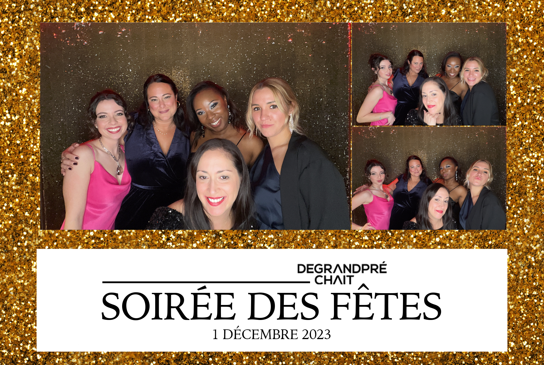 Soirée des fêtes DeGrandPré Chait | View more photos from the event at album.pbooth.red/u/Photobooth-RED/Soirée-des-fêtes-DeGrandPré-Chait