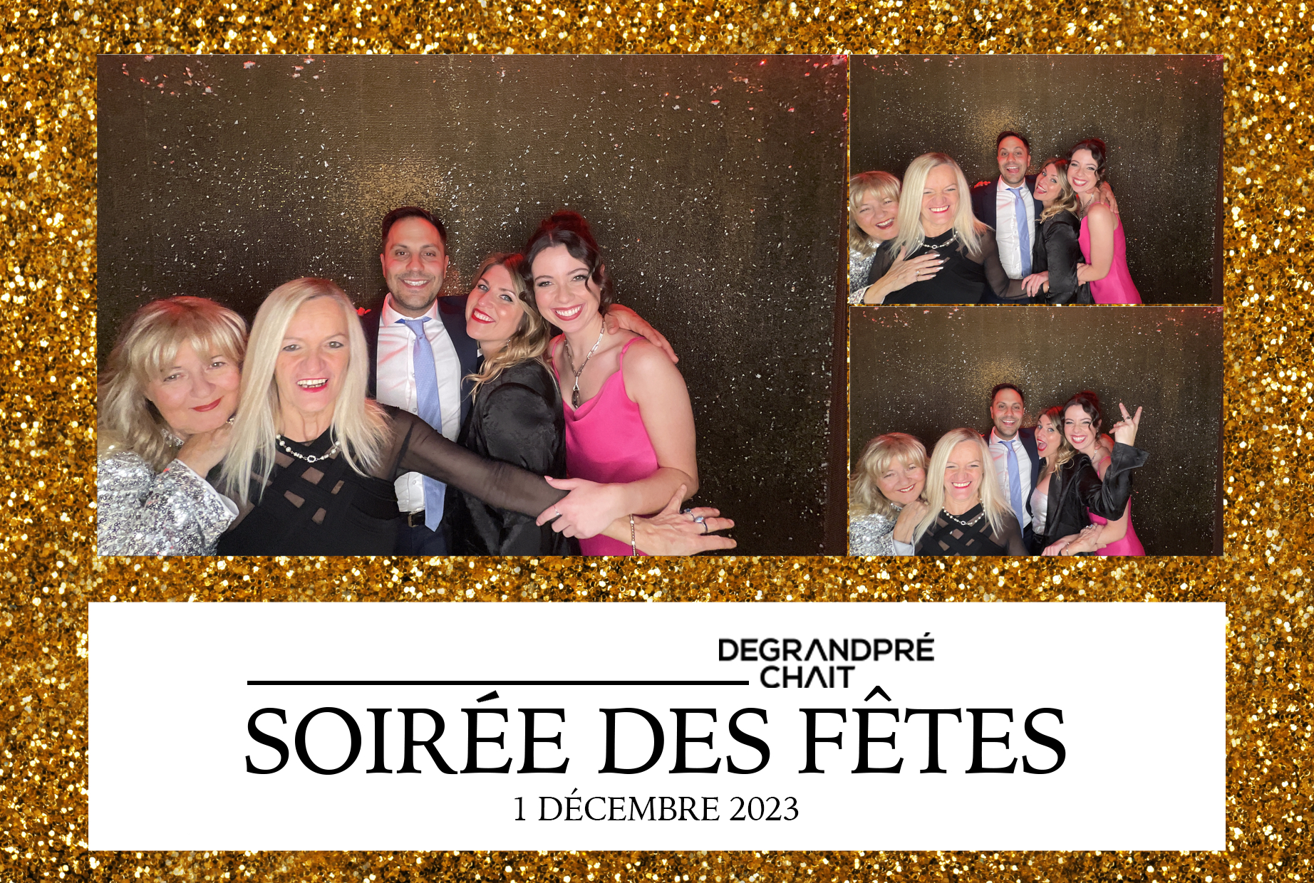 Soirée des fêtes DeGrandPré Chait | View more photos from the event at album.pbooth.red/u/Photobooth-RED/Soirée-des-fêtes-DeGrandPré-Chait