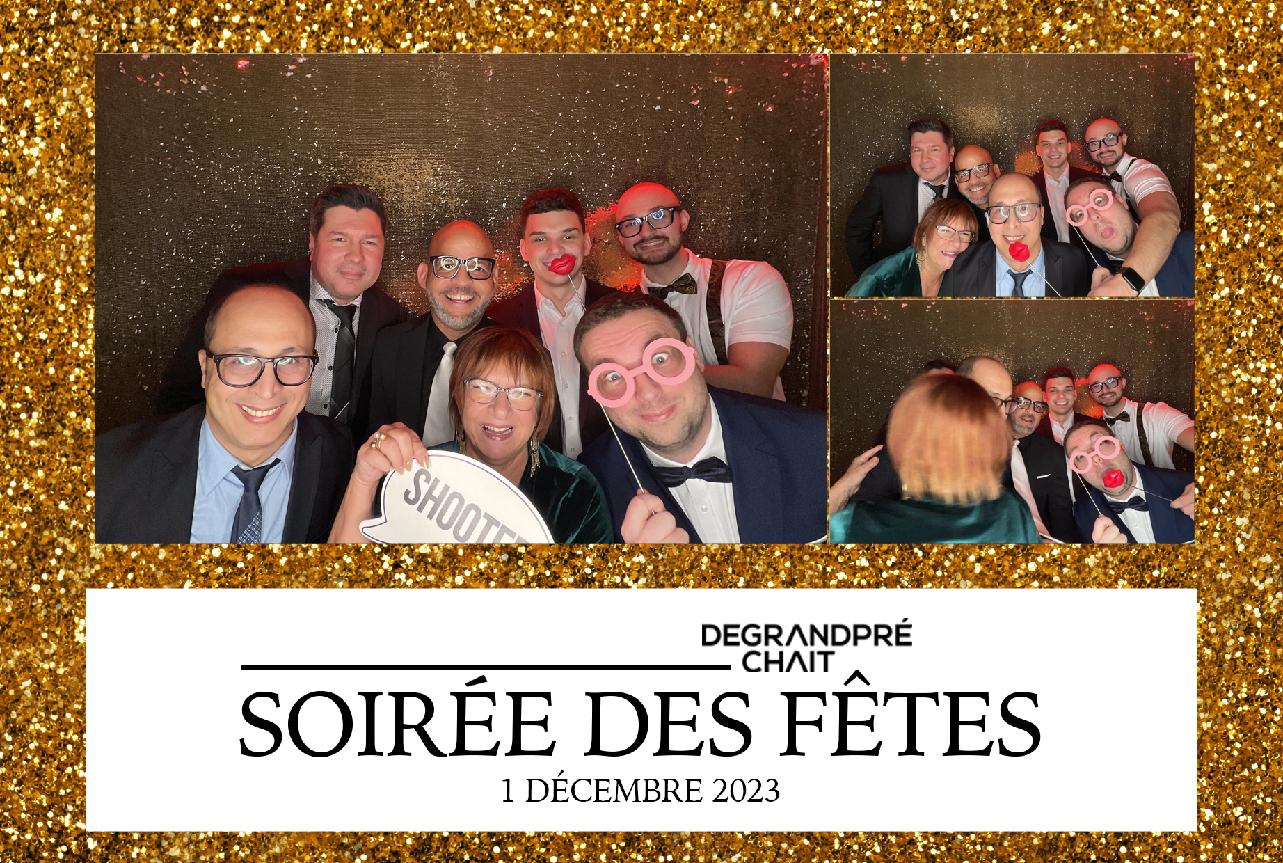 Soirée des fêtes DeGrandPré Chait | View more photos from the event at album.pbooth.red/u/Photobooth-RED/Soirée-des-fêtes-DeGrandPré-Chait