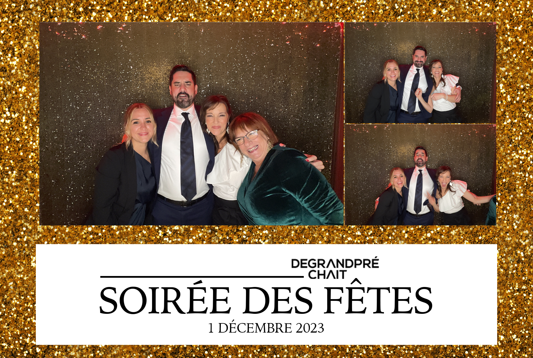 Soirée des fêtes DeGrandPré Chait | View more photos from the event at album.pbooth.red/u/Photobooth-RED/Soirée-des-fêtes-DeGrandPré-Chait