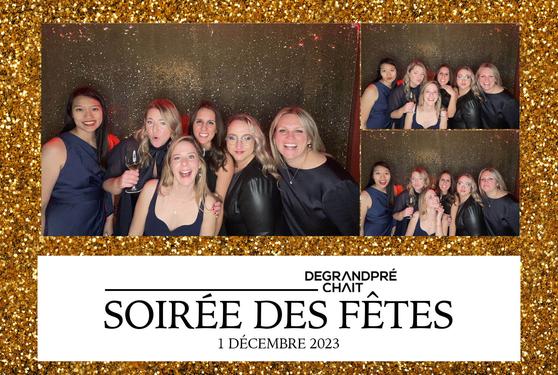 Soirée des fêtes DeGrandPré Chait | View more photos from the event at album.pbooth.red/u/Photobooth-RED/Soirée-des-fêtes-DeGrandPré-Chait