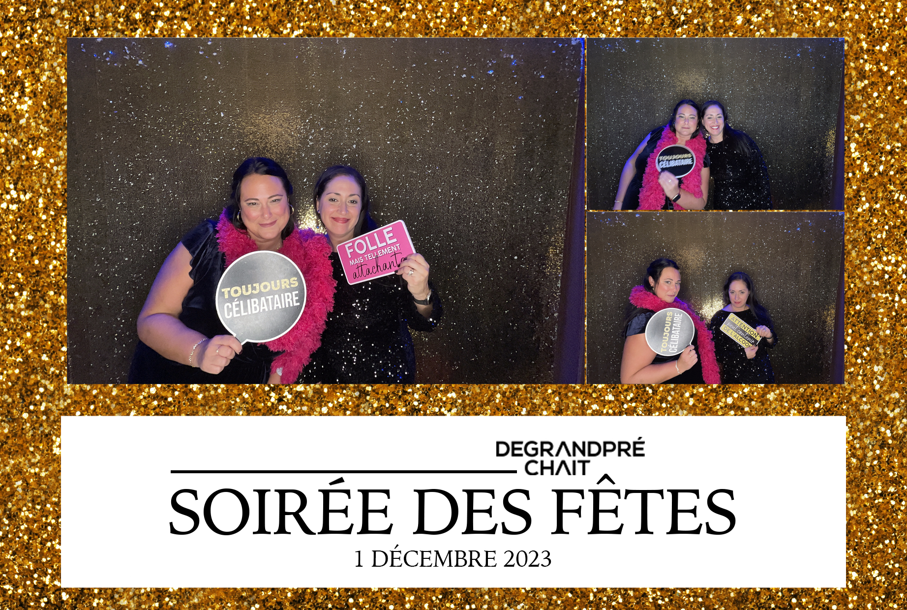 Soirée des fêtes DeGrandPré Chait | View more photos from the event at album.pbooth.red/u/Photobooth-RED/Soirée-des-fêtes-DeGrandPré-Chait