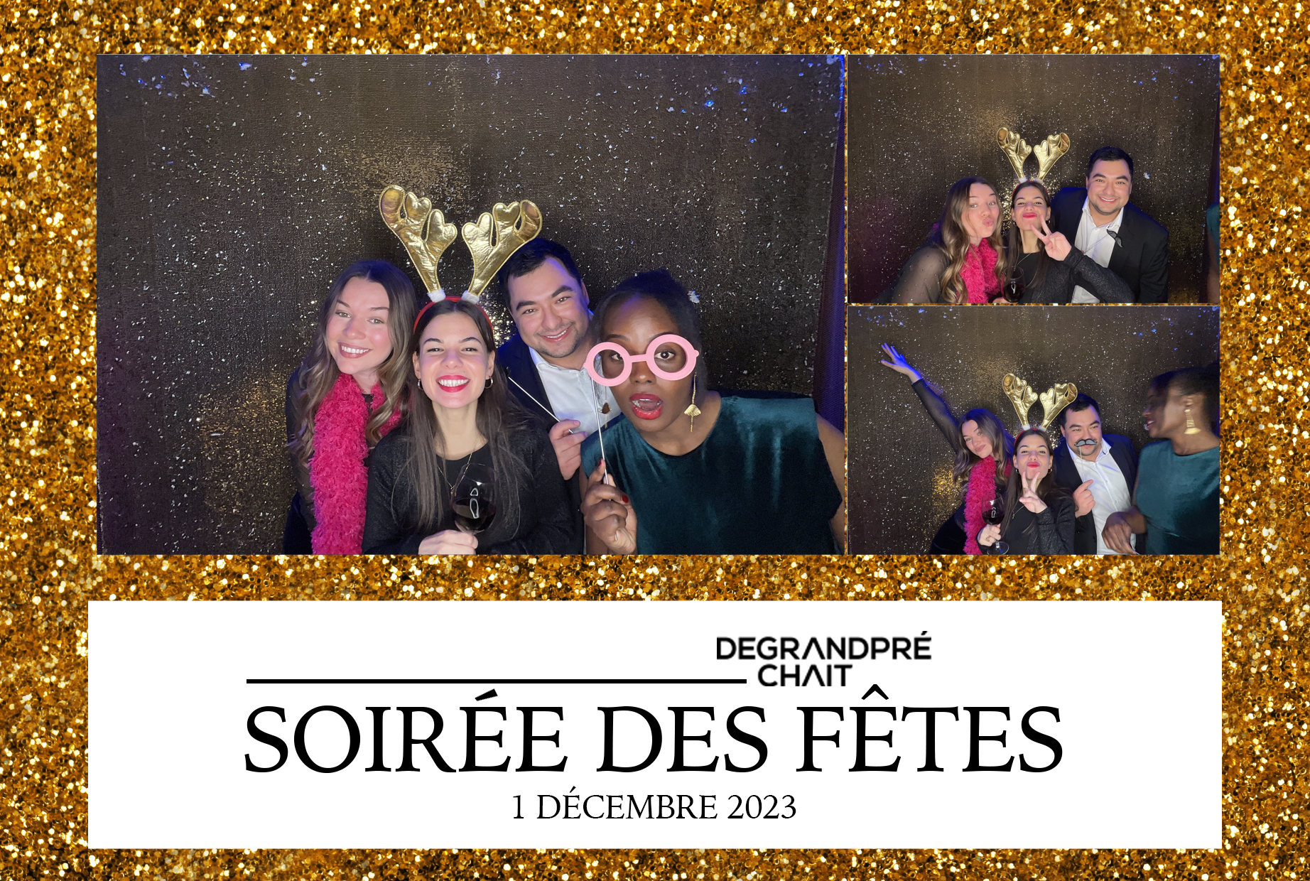 Soirée des fêtes DeGrandPré Chait | View more photos from the event at album.pbooth.red/u/Photobooth-RED/Soirée-des-fêtes-DeGrandPré-Chait