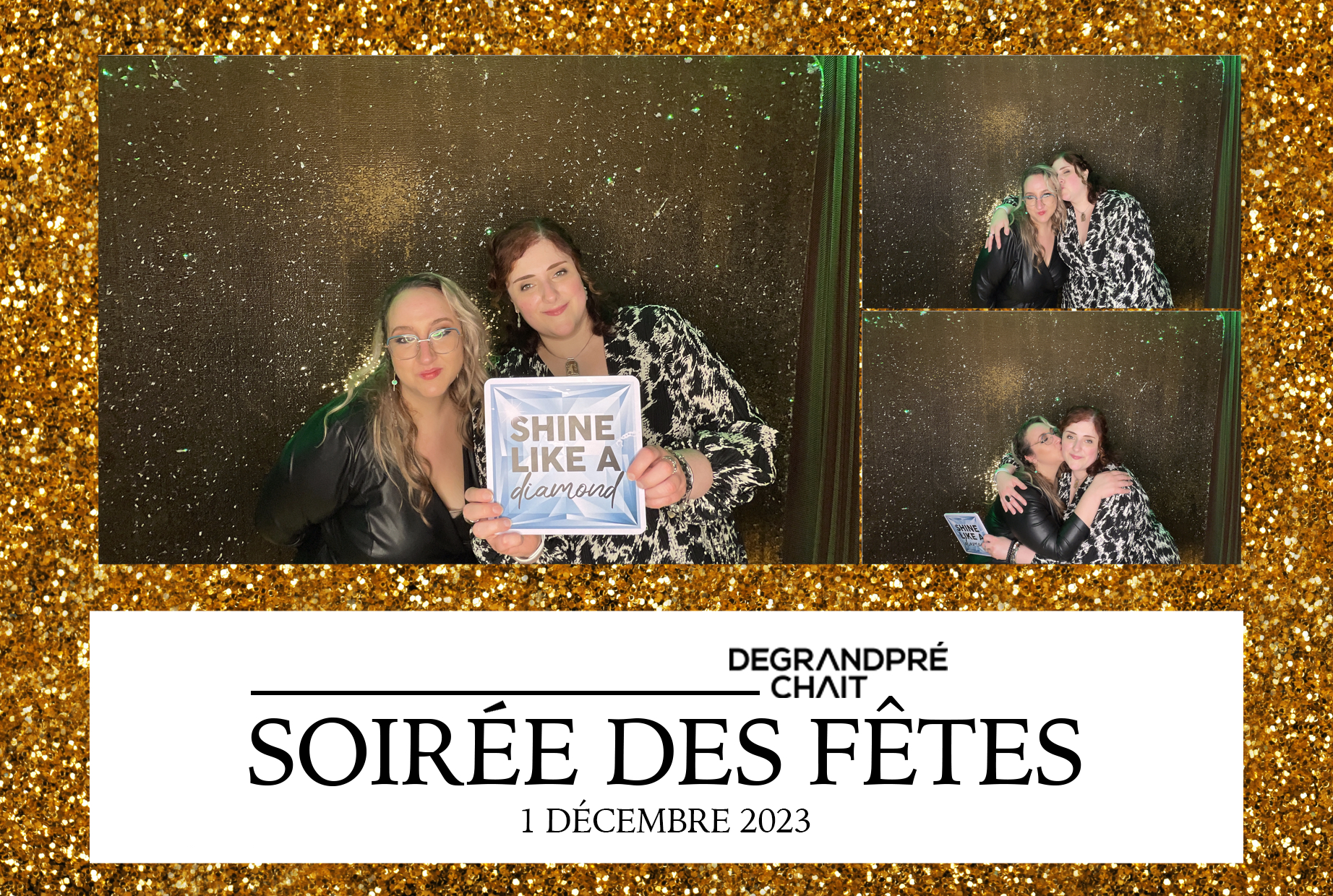 Soirée des fêtes DeGrandPré Chait | View more photos from the event at album.pbooth.red/u/Photobooth-RED/Soirée-des-fêtes-DeGrandPré-Chait