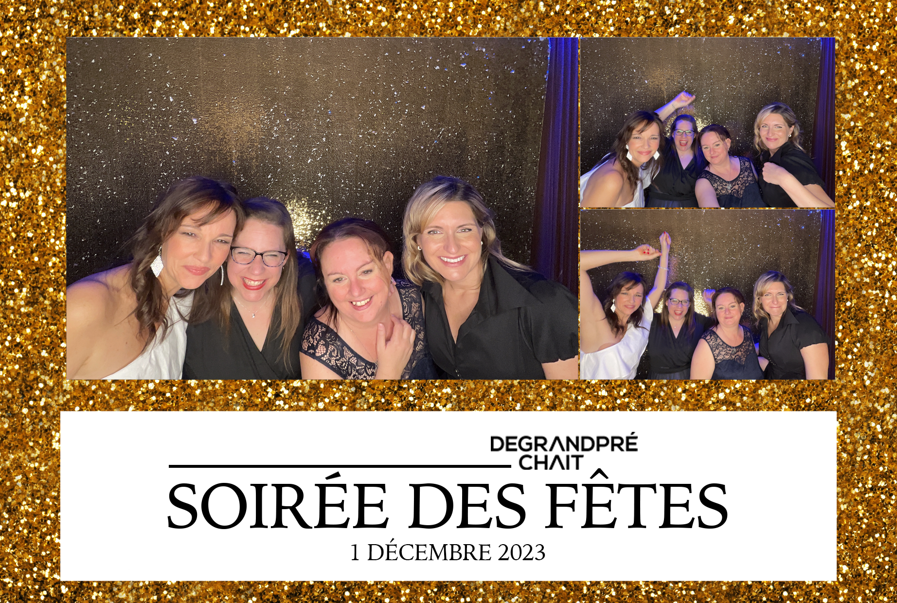 Soirée des fêtes DeGrandPré Chait | View more photos from the event at album.pbooth.red/u/Photobooth-RED/Soirée-des-fêtes-DeGrandPré-Chait