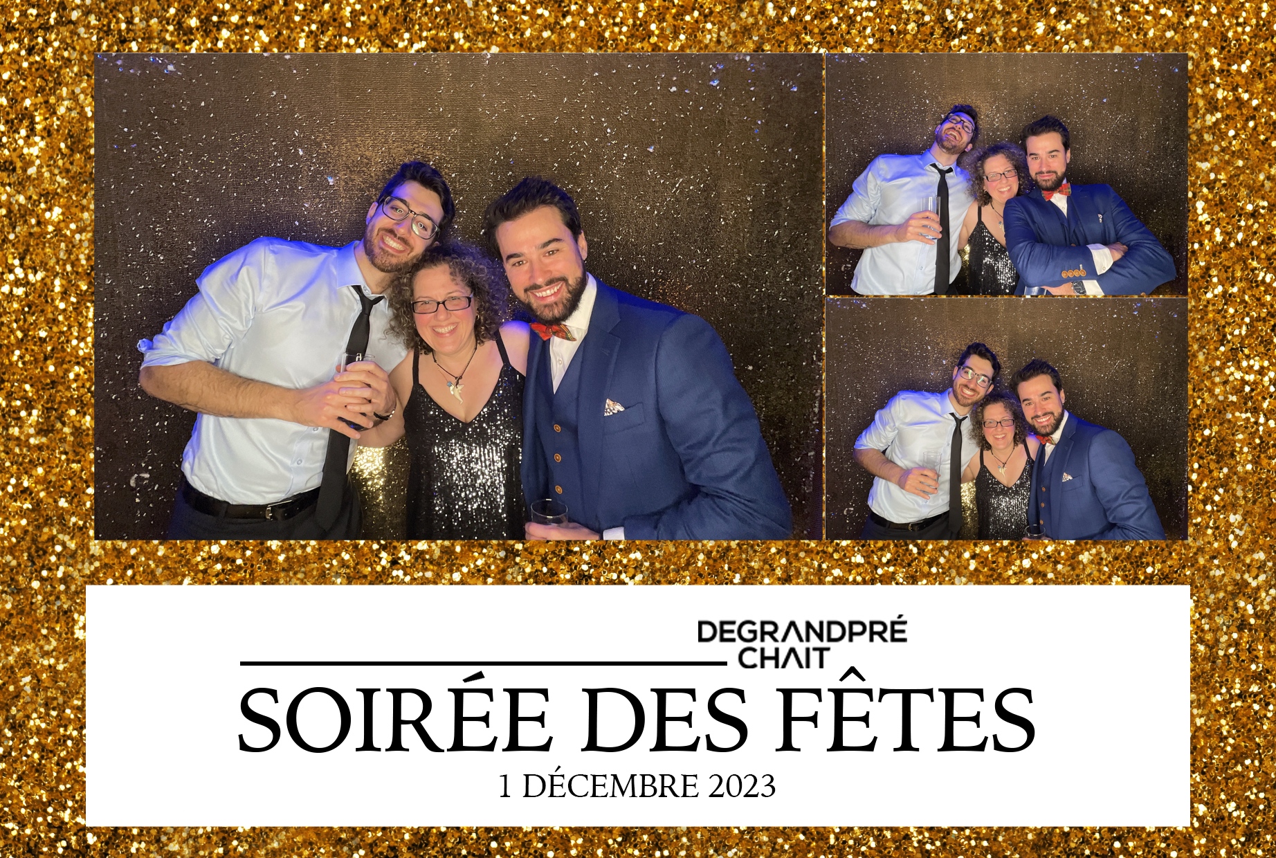Soirée des fêtes DeGrandPré Chait | View more photos from the event at album.pbooth.red/u/Photobooth-RED/Soirée-des-fêtes-DeGrandPré-Chait