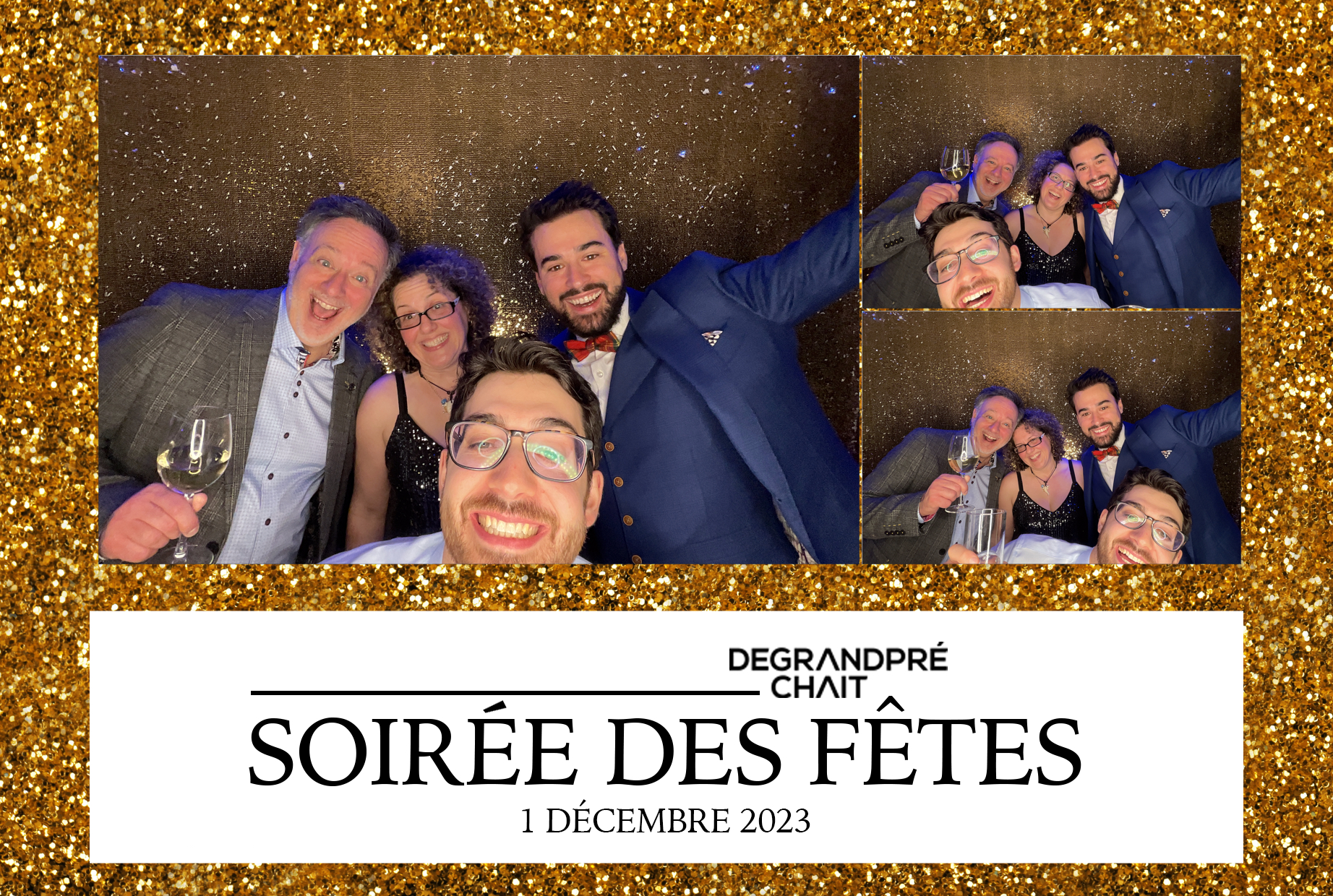 Soirée des fêtes DeGrandPré Chait | View more photos from the event at album.pbooth.red/u/Photobooth-RED/Soirée-des-fêtes-DeGrandPré-Chait