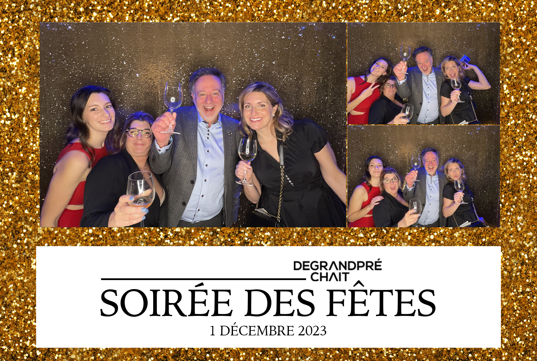Soirée des fêtes DeGrandPré Chait | View more photos from the event at album.pbooth.red/u/Photobooth-RED/Soirée-des-fêtes-DeGrandPré-Chait