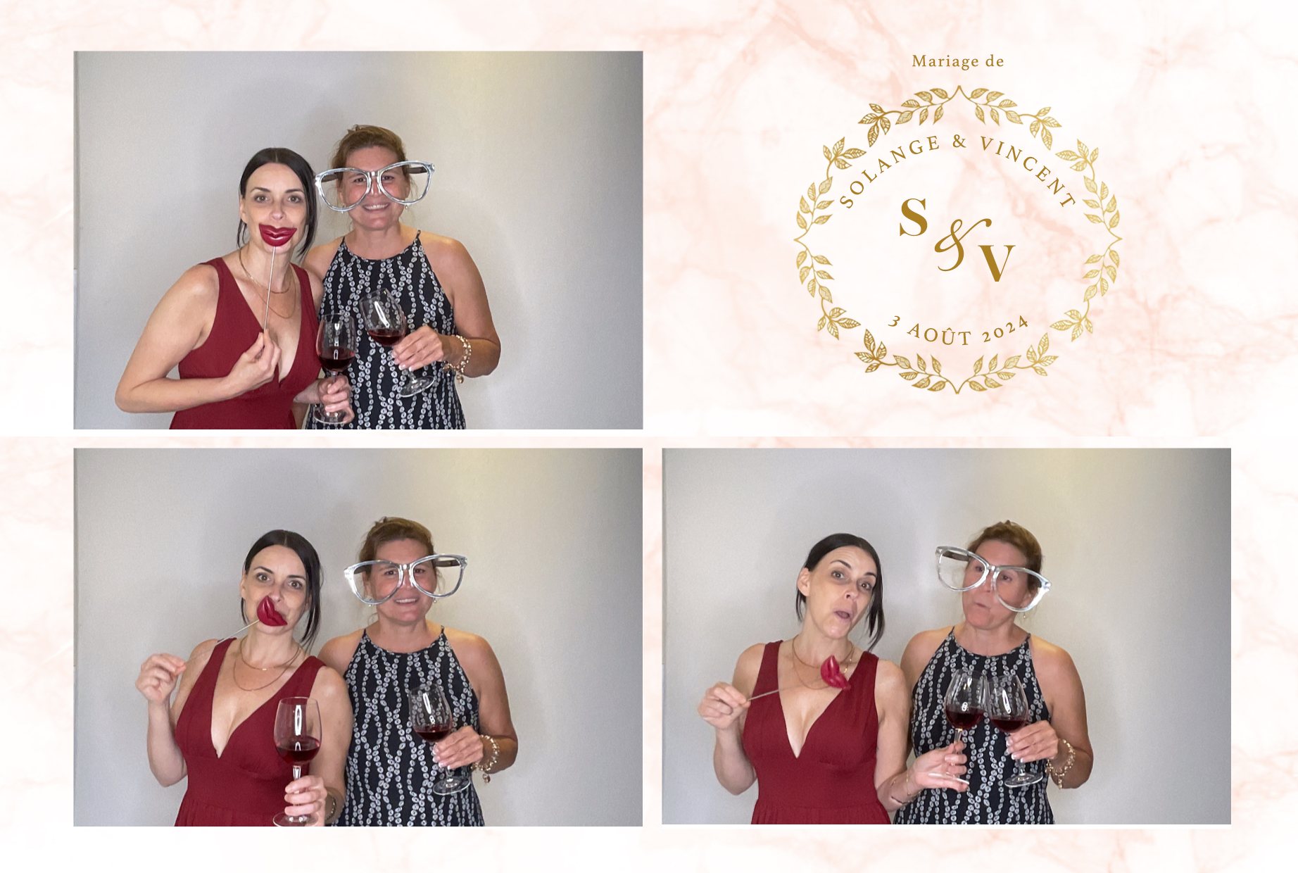Mariage Vincent et Solange  | View more photos from the event at album.pbooth.red/u/Photobooth-RED/Mariage-Vincent-et-Solange