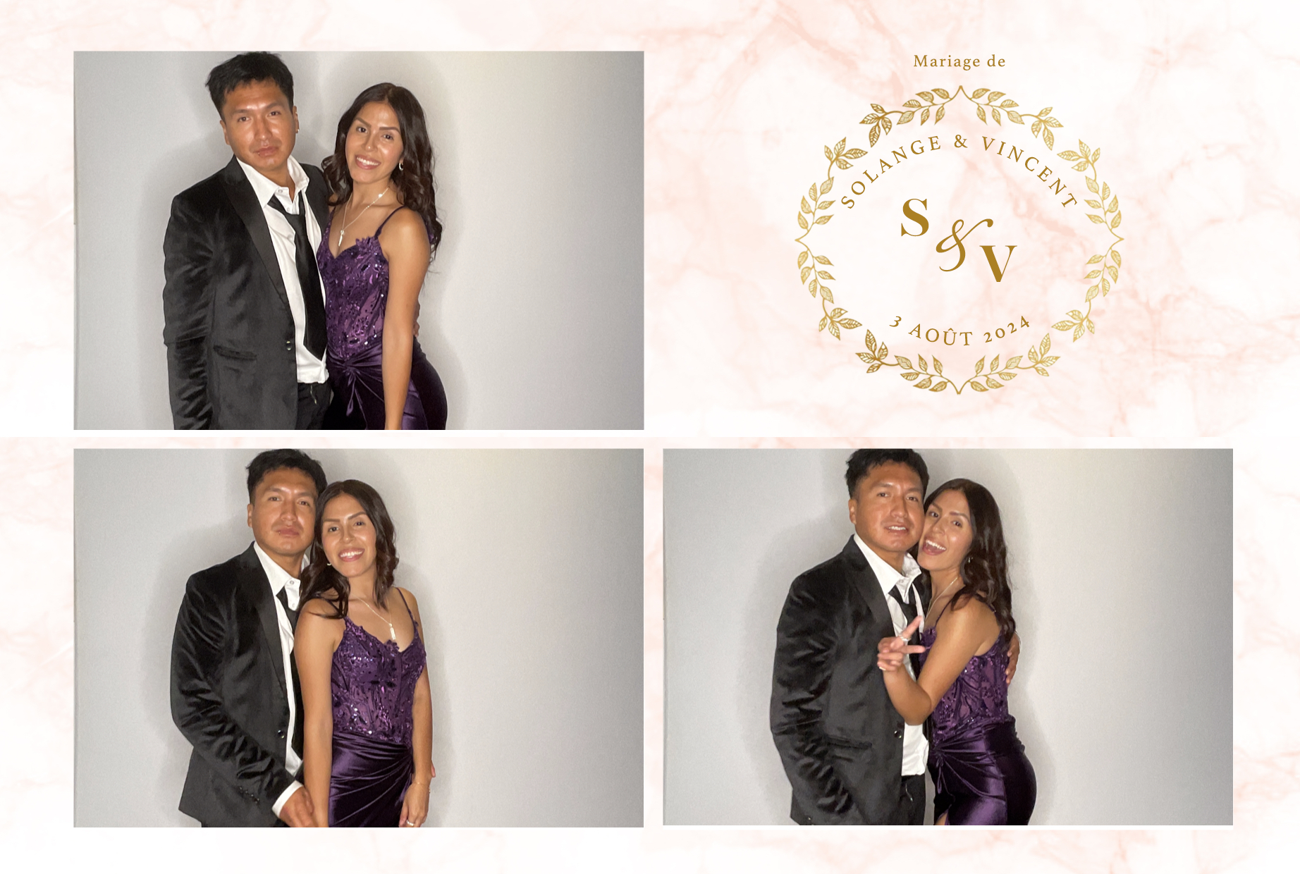 Mariage Vincent et Solange  | View more photos from the event at album.pbooth.red/u/Photobooth-RED/Mariage-Vincent-et-Solange