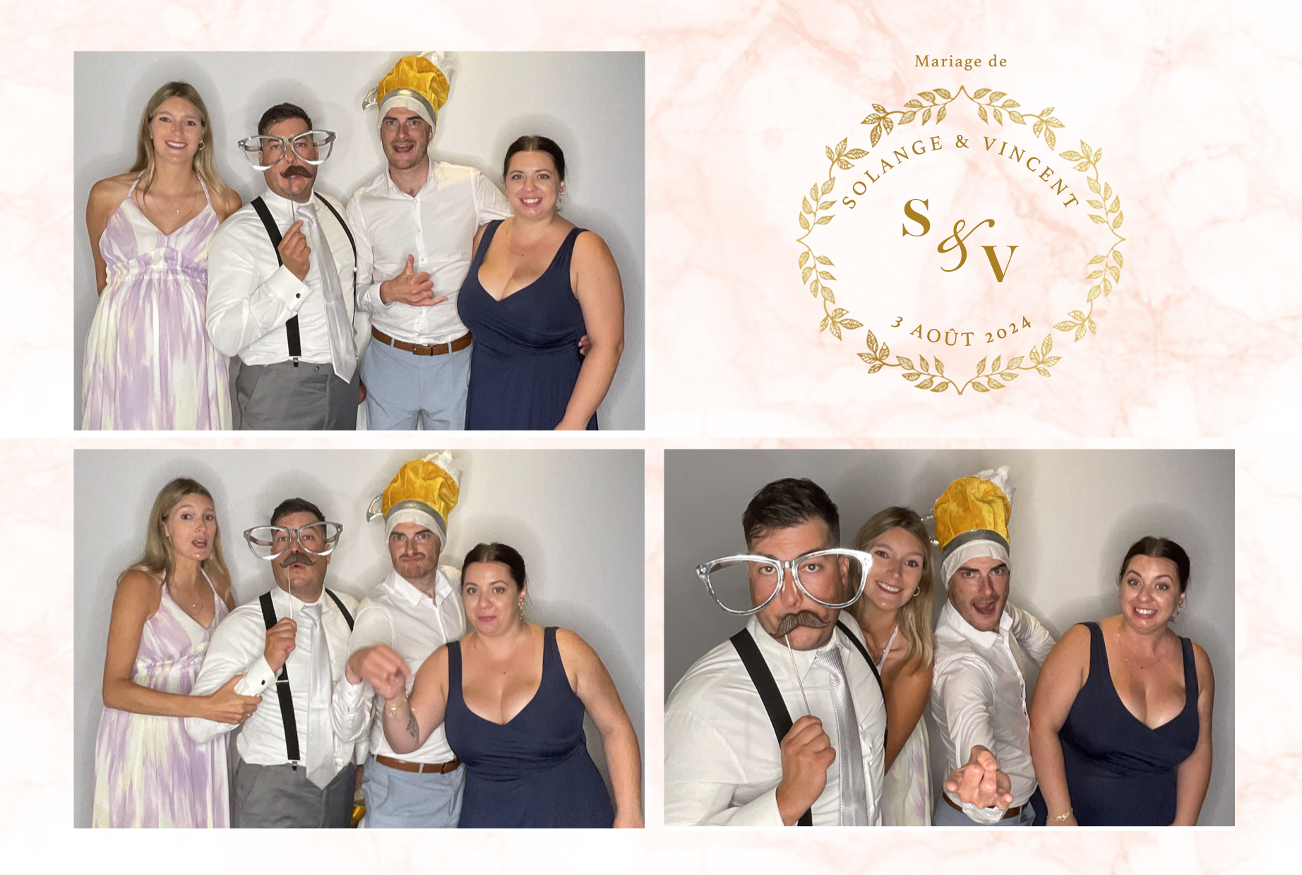 Mariage Vincent et Solange  | View more photos from the event at album.pbooth.red/u/Photobooth-RED/Mariage-Vincent-et-Solange