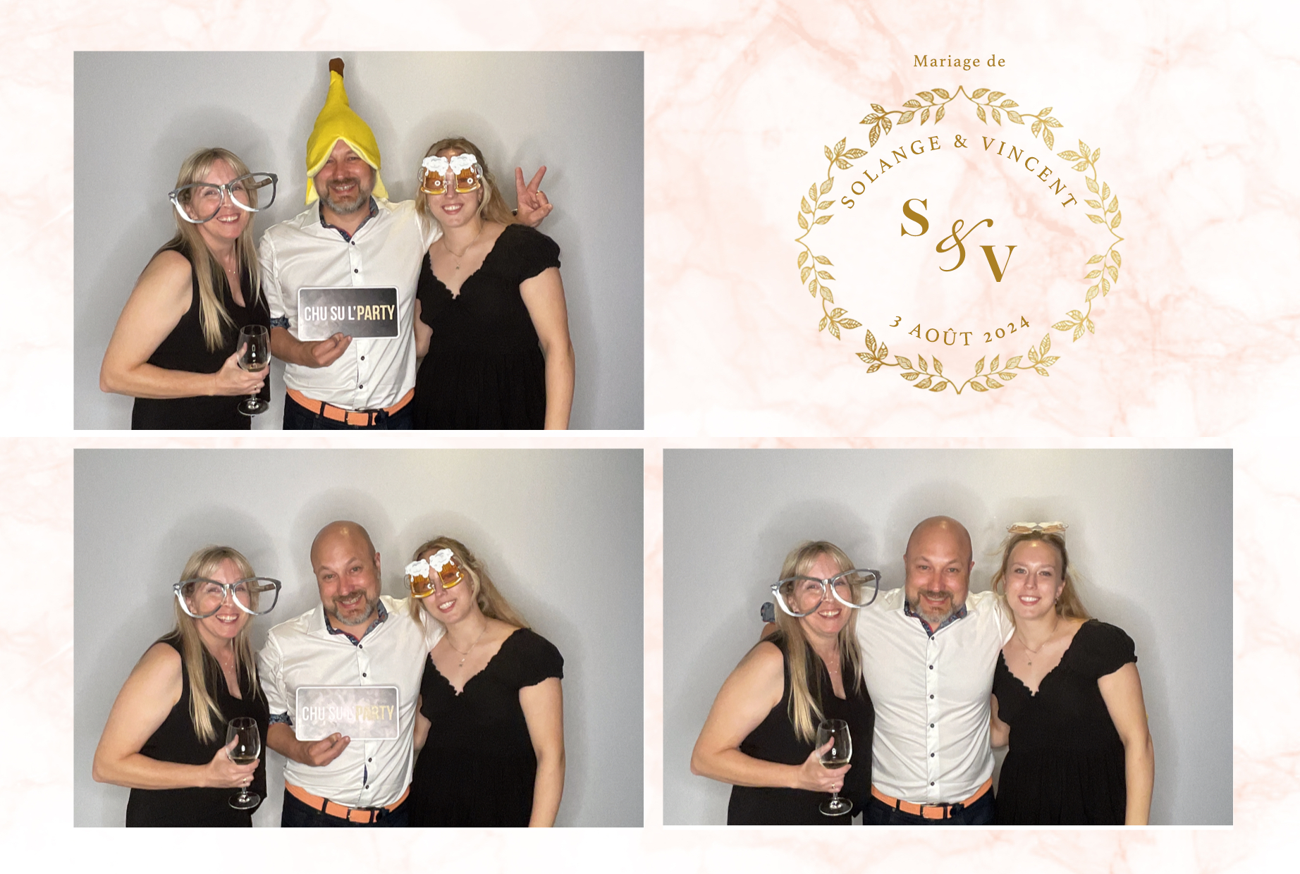 Mariage Vincent et Solange  | View more photos from the event at album.pbooth.red/u/Photobooth-RED/Mariage-Vincent-et-Solange