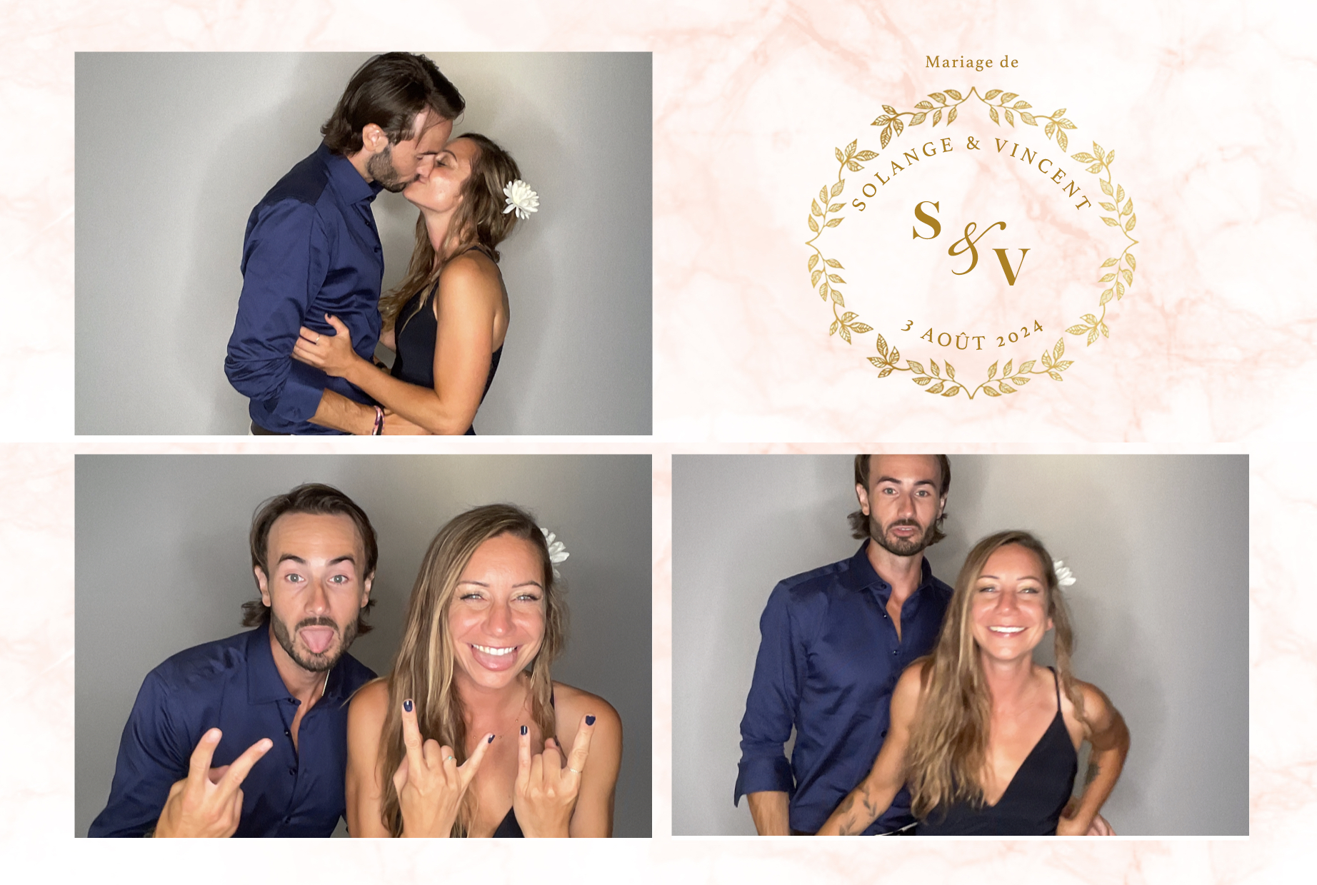Mariage Vincent et Solange  | View more photos from the event at album.pbooth.red/u/Photobooth-RED/Mariage-Vincent-et-Solange