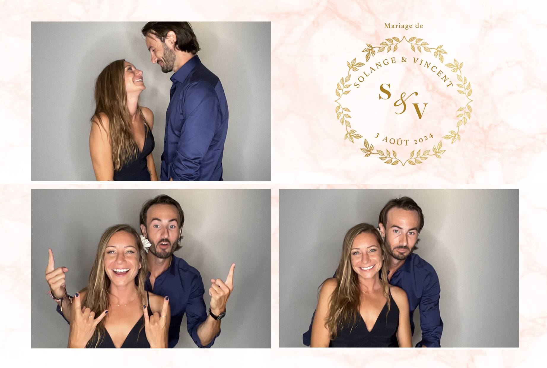 Mariage Vincent et Solange  | View more photos from the event at album.pbooth.red/u/Photobooth-RED/Mariage-Vincent-et-Solange