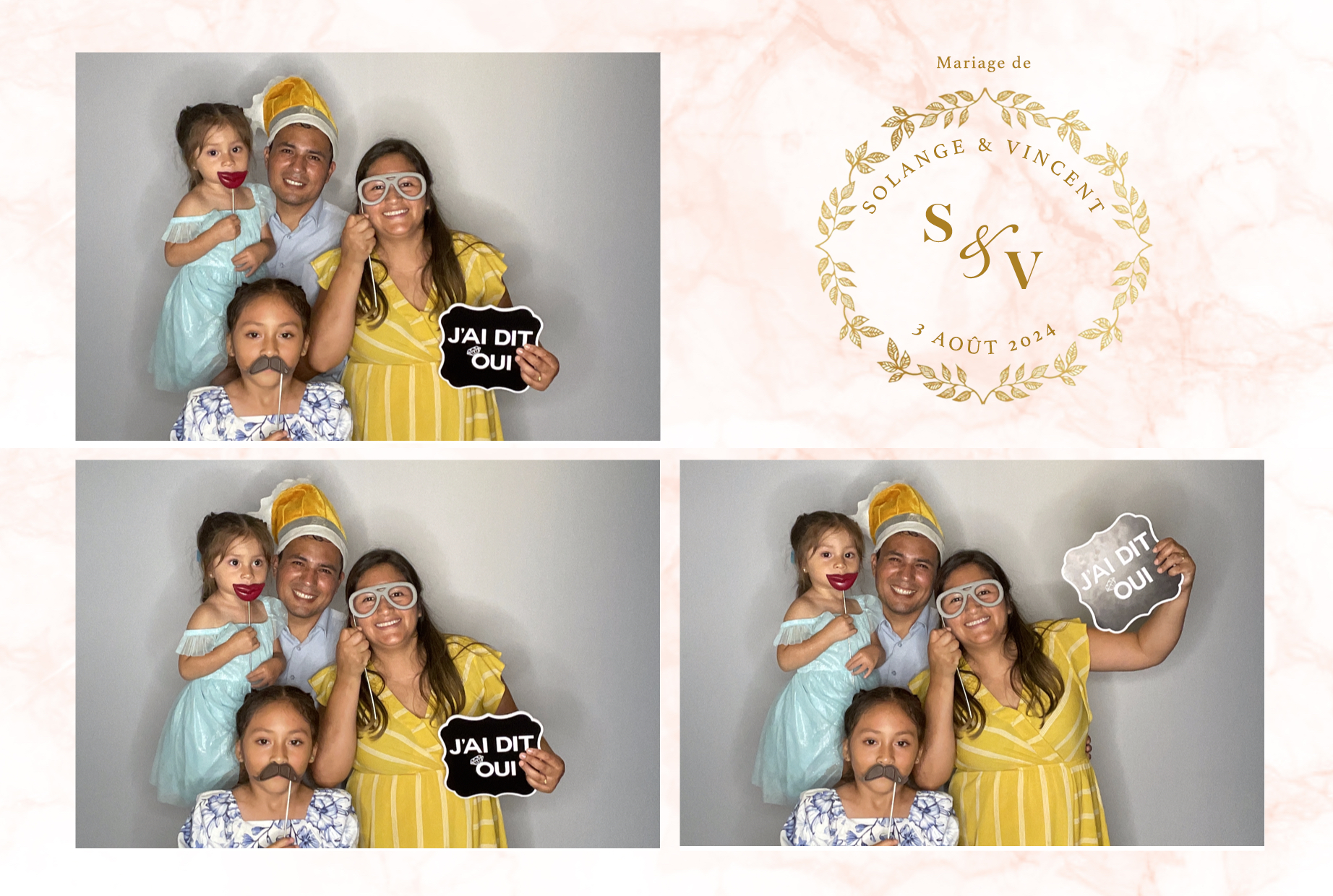 Mariage Vincent et Solange  | View more photos from the event at album.pbooth.red/u/Photobooth-RED/Mariage-Vincent-et-Solange