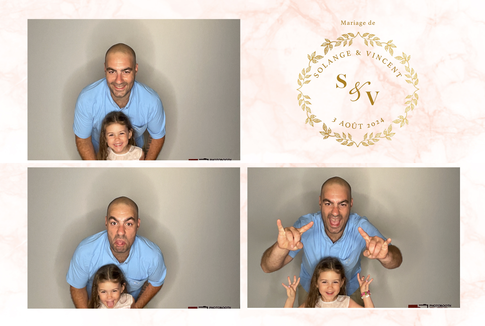 Mariage Vincent et Solange  | View more photos from the event at album.pbooth.red/u/Photobooth-RED/Mariage-Vincent-et-Solange