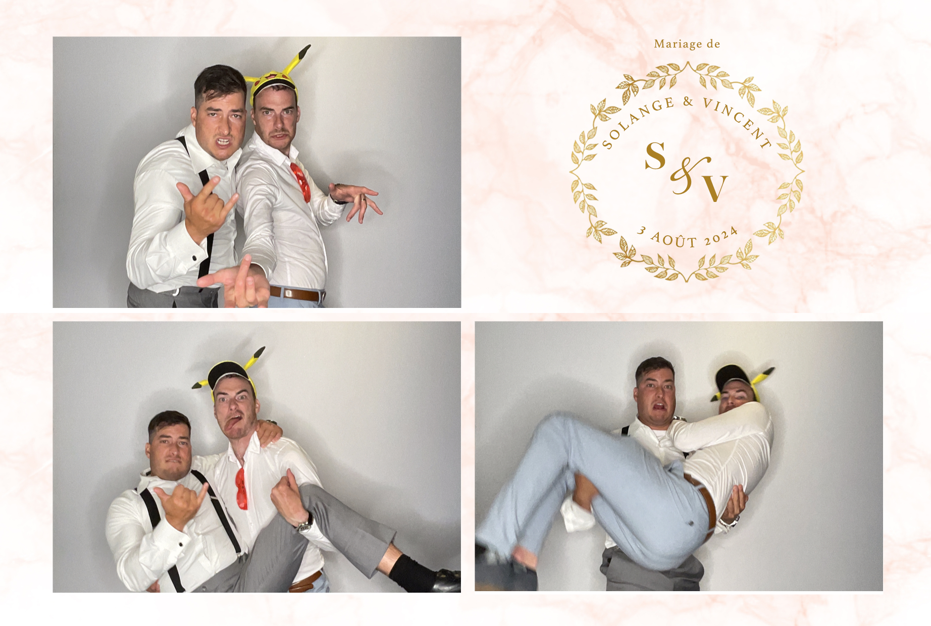 Mariage Vincent et Solange  | View more photos from the event at album.pbooth.red/u/Photobooth-RED/Mariage-Vincent-et-Solange