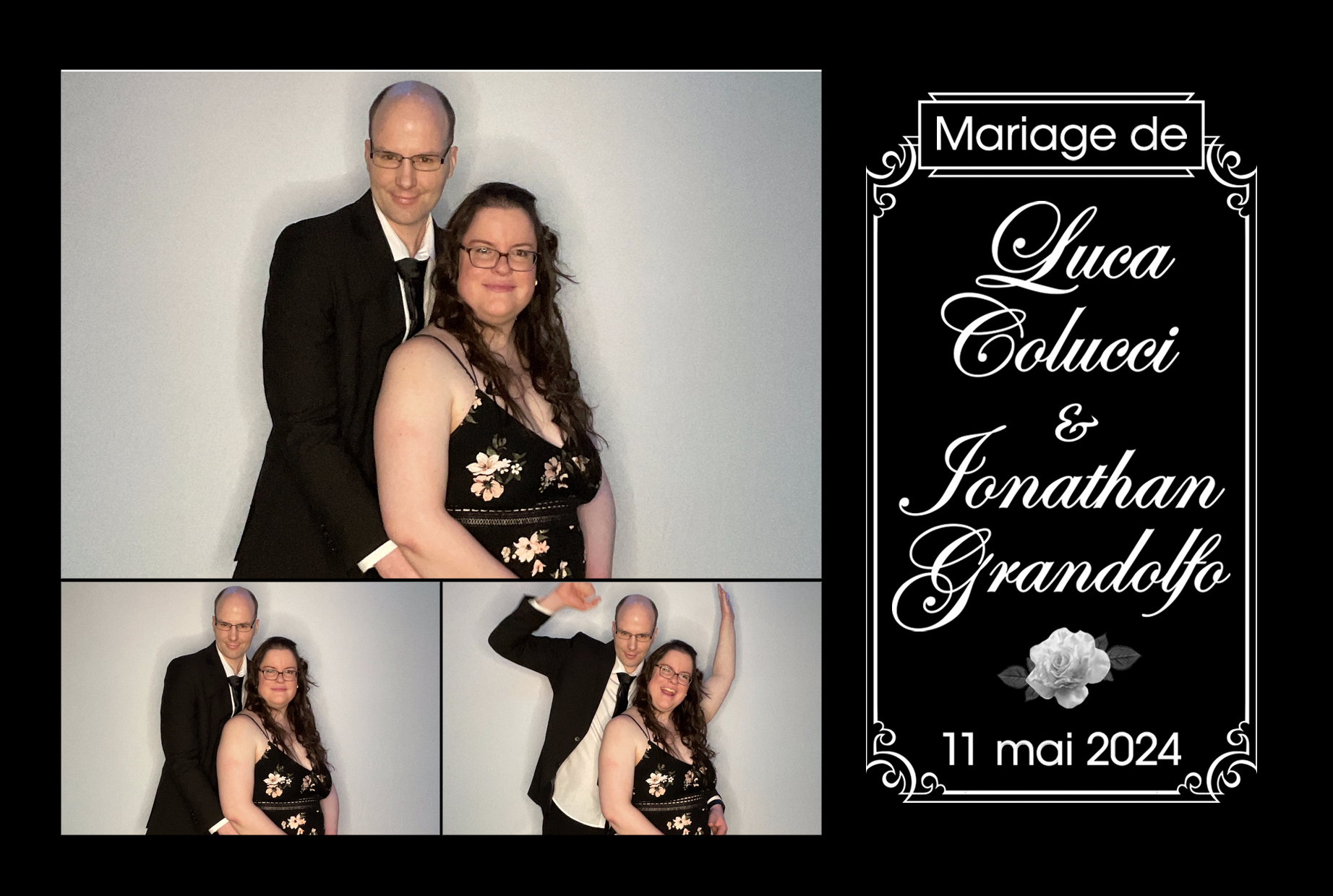 Mariage de Jonathan Grandolfo et Luca Colucci | View more photos from the event at album.pbooth.red/u/Photobooth-RED/Mariage-de-Jonathan-Grandolfo-et-Luca-Colucci